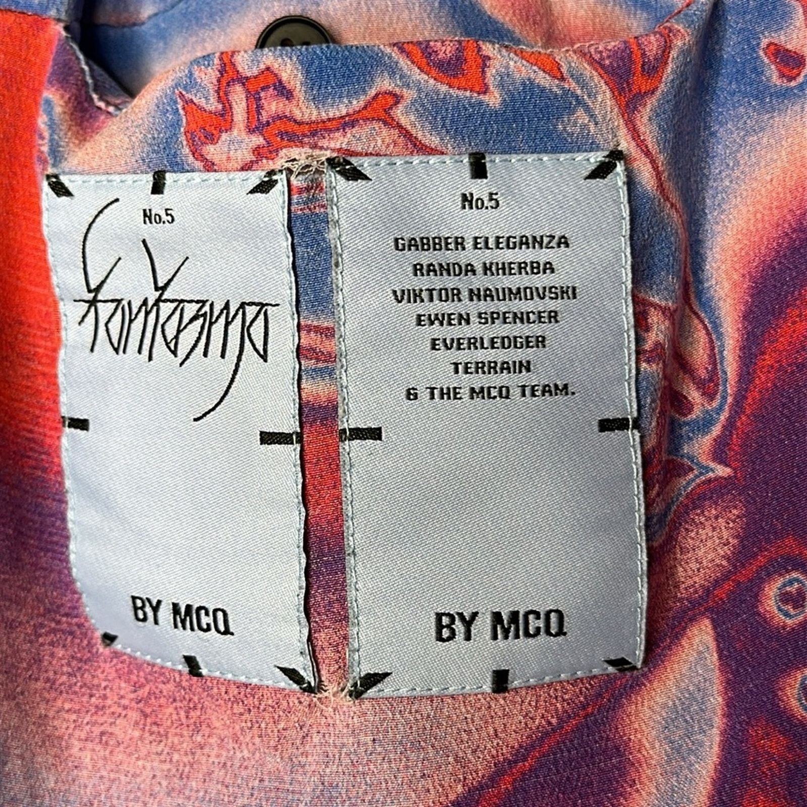 Alexander McQueen Alexander McQueen Fantasma by McQ Silk Heat Pattern Shorts M Size 28" / US 6 / IT 42 - 6 Thumbnail