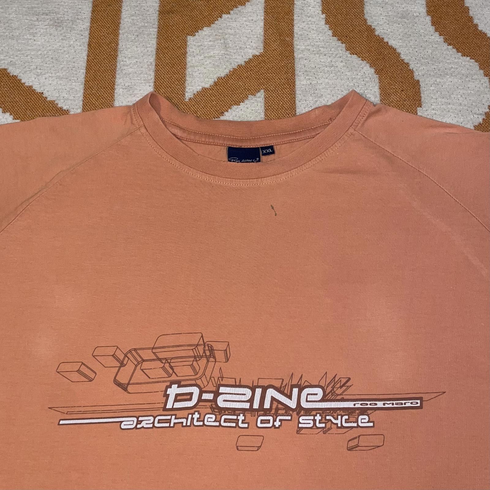 Designer Ree Marc 00s D-Zine Graphic T-Shirt XXL Size US XXL / EU 58 / 5 - 3 Thumbnail