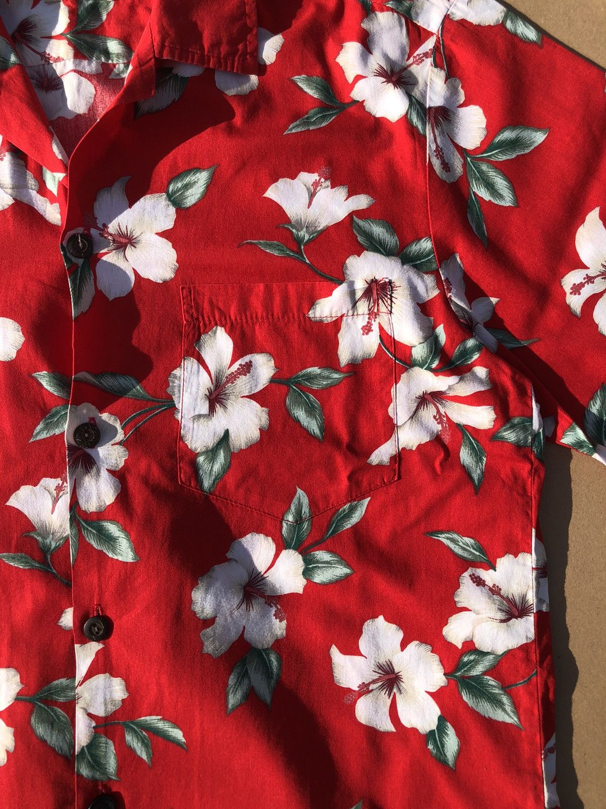 Vintage Vintage Blue Hawaii Hawaiian Island Aloha Hibiscus Flowers Size US L / EU 52-54 / 3 - 5 Thumbnail