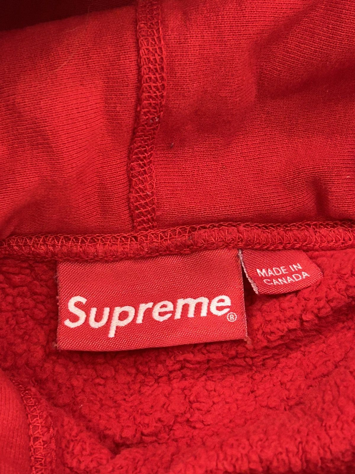 Supreme Supreme cross box logo red hoodie Size US L / EU 52-54 / 3 - 5 Thumbnail