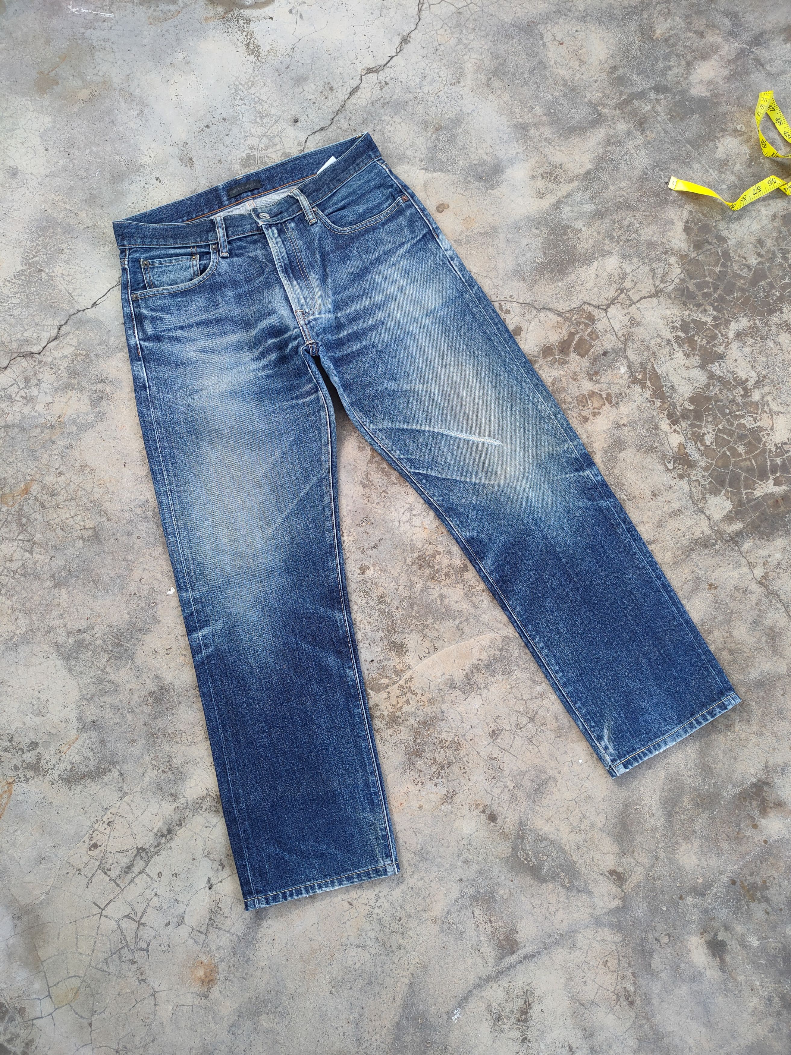 Japanese Brand × Jean × Vintage W33 VINTAGE JAPANESE FADED JEANS DENIM PANTS Size US 33 - 2 Thumbnail
