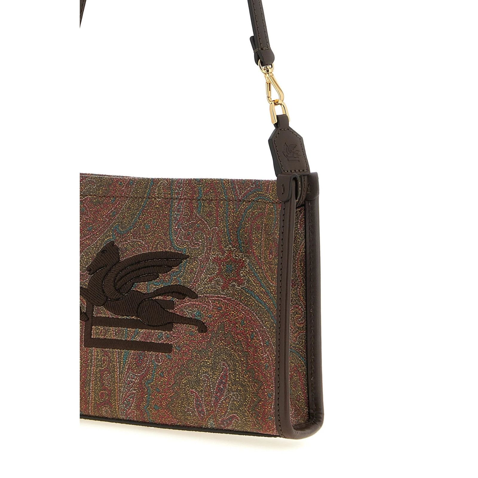 Etro ETRO Arnica Small Brown Clutch Shoulder Bag New & Authentic Size ONE SIZE - 3 Thumbnail