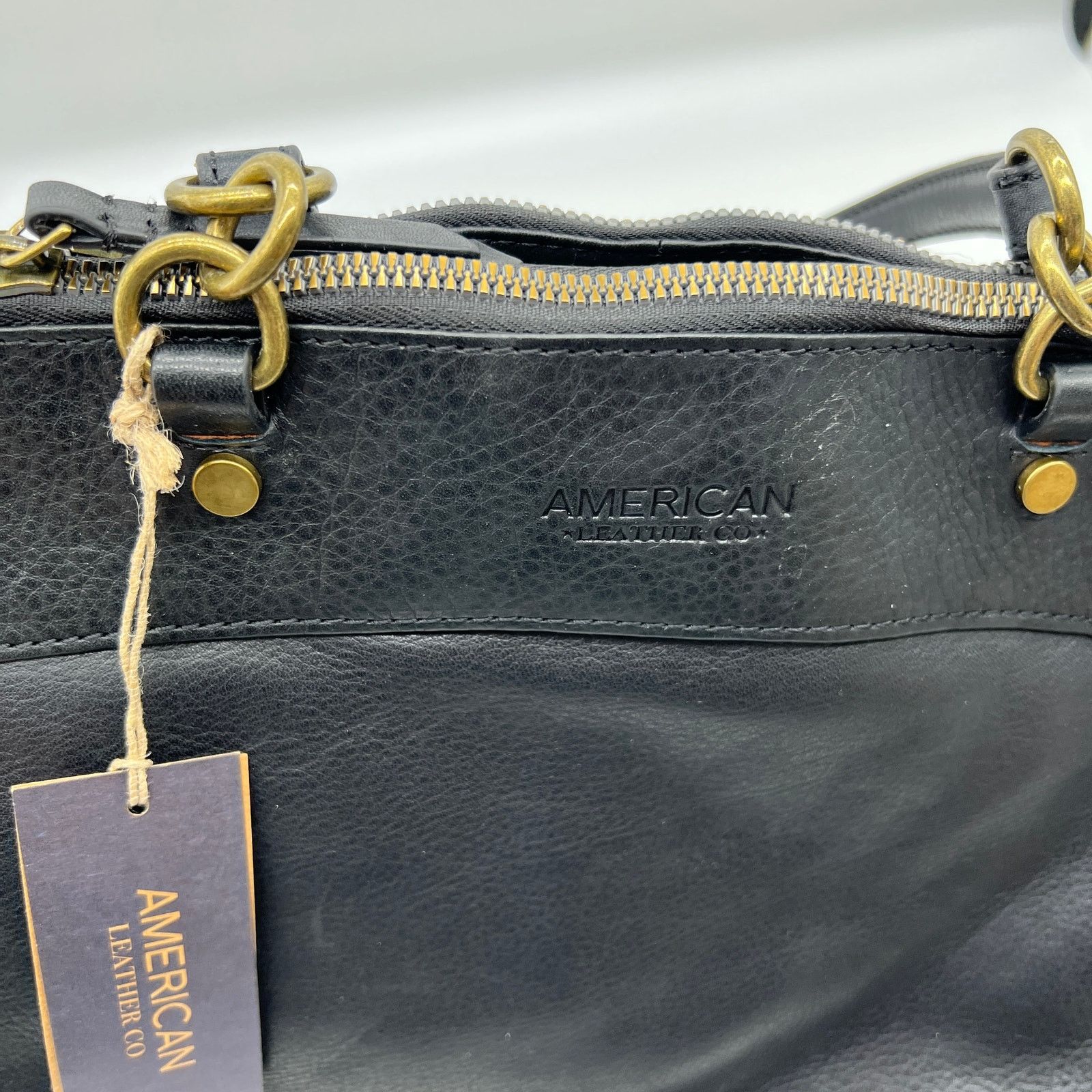 Other American Leather Co. Taylor Triple Entry Satchel Black Size ONE SIZE - 7 Thumbnail