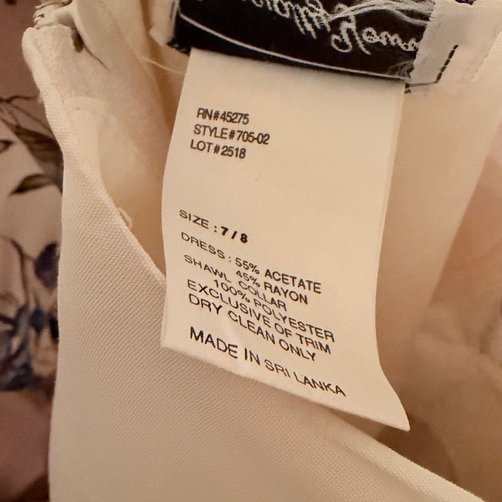 Other Vintage wedding midi dress blue ruffle Size S / US 4 / IT 40 - 8 Thumbnail