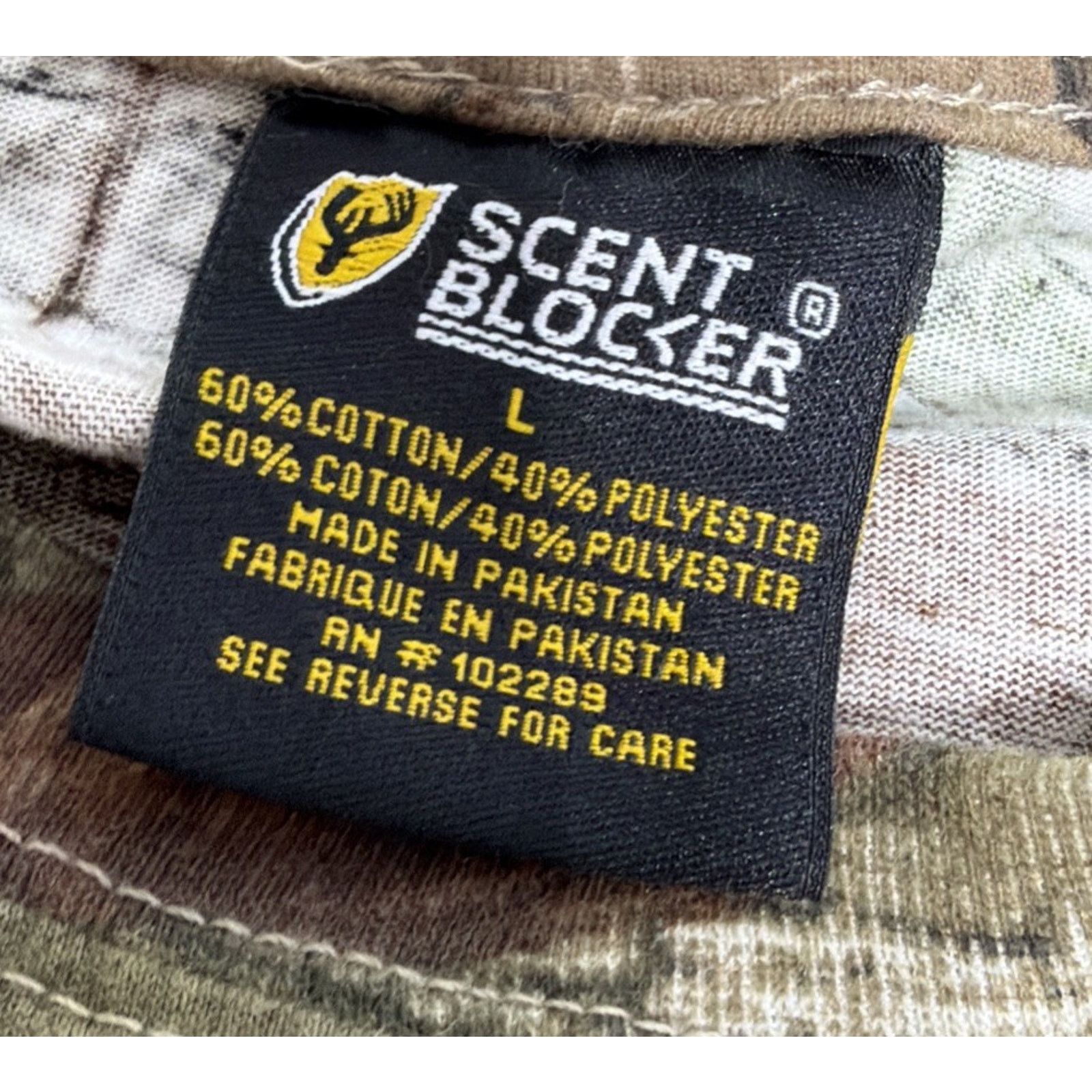 Realtree Scentblocker Realtree MAX 5 Camo Scent Control L/S Shirt L Size US L / EU 52-54 / 3 - 6 Thumbnail