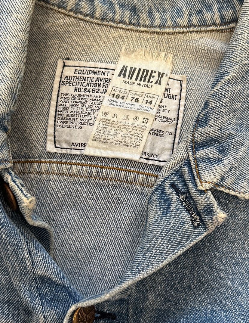 Avirex Vintage avirex USA denim trucker jacket Size US S / EU 44-46 / 1 - 4 Thumbnail