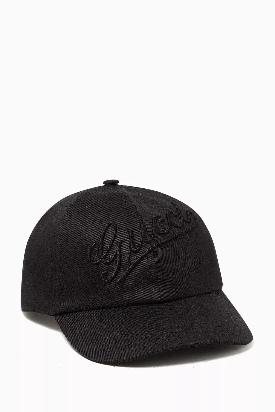 Gucci oc11z0126 Size: OS Cotton Baseball Hat / Cap In Black Size ONE SIZE - 1 Thumbnail