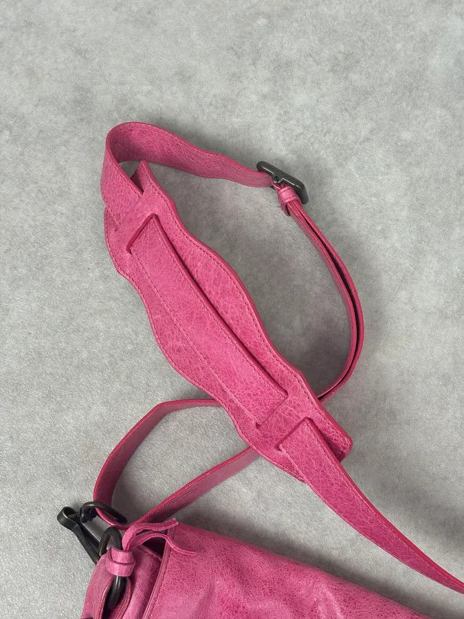 Balenciaga Balenciaga Moto City Messenger Studded Pink Bag Size ONE SIZE - 15 Thumbnail