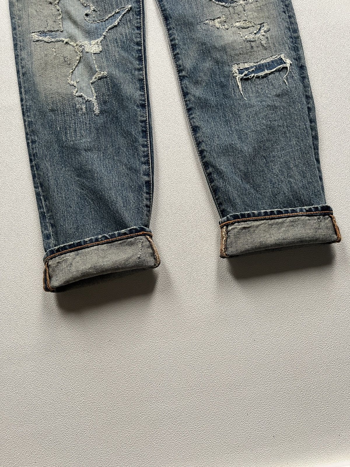 Denim & Supply Ralph Lauren Denim & Supply Ralph Lauren Distressed High Rise Boyfriend Size 27" / US 4 / IT 40 - 7 Thumbnail
