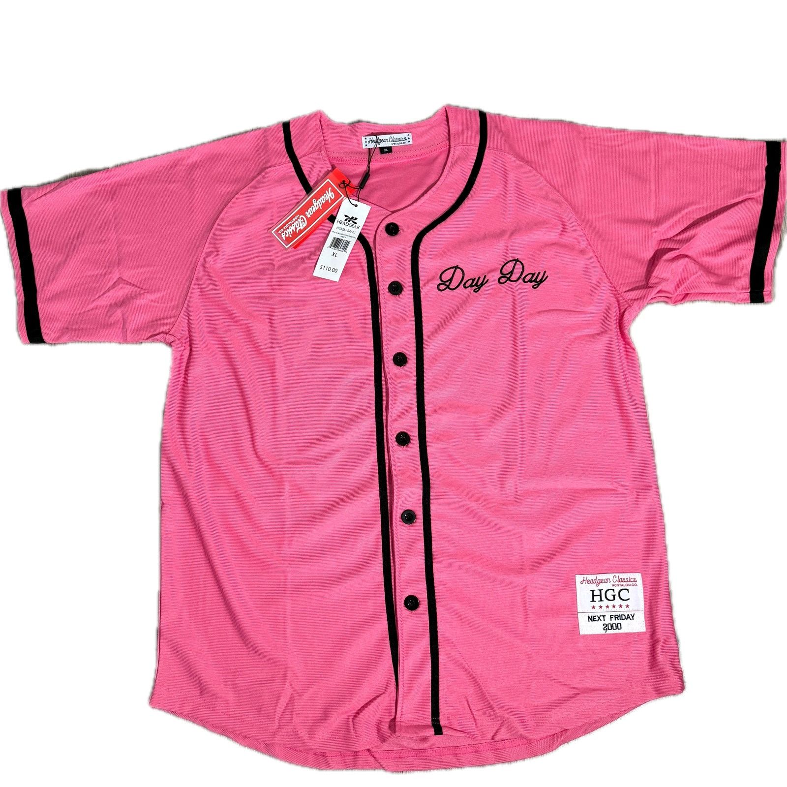 Other Headgear Pinkys Records Day Next Friday 2000 Baseball Jersey Size US XL / EU 56 / 4 - 1 Thumbnail