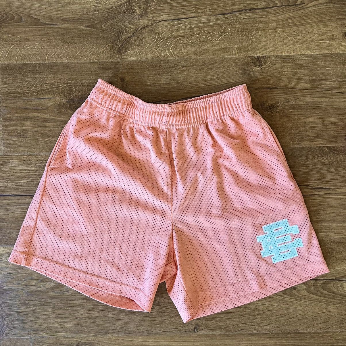 image of Eric Emanuel Ee Basic Shorts Summer Salmon Large in Orange, Men's (Size 32)
