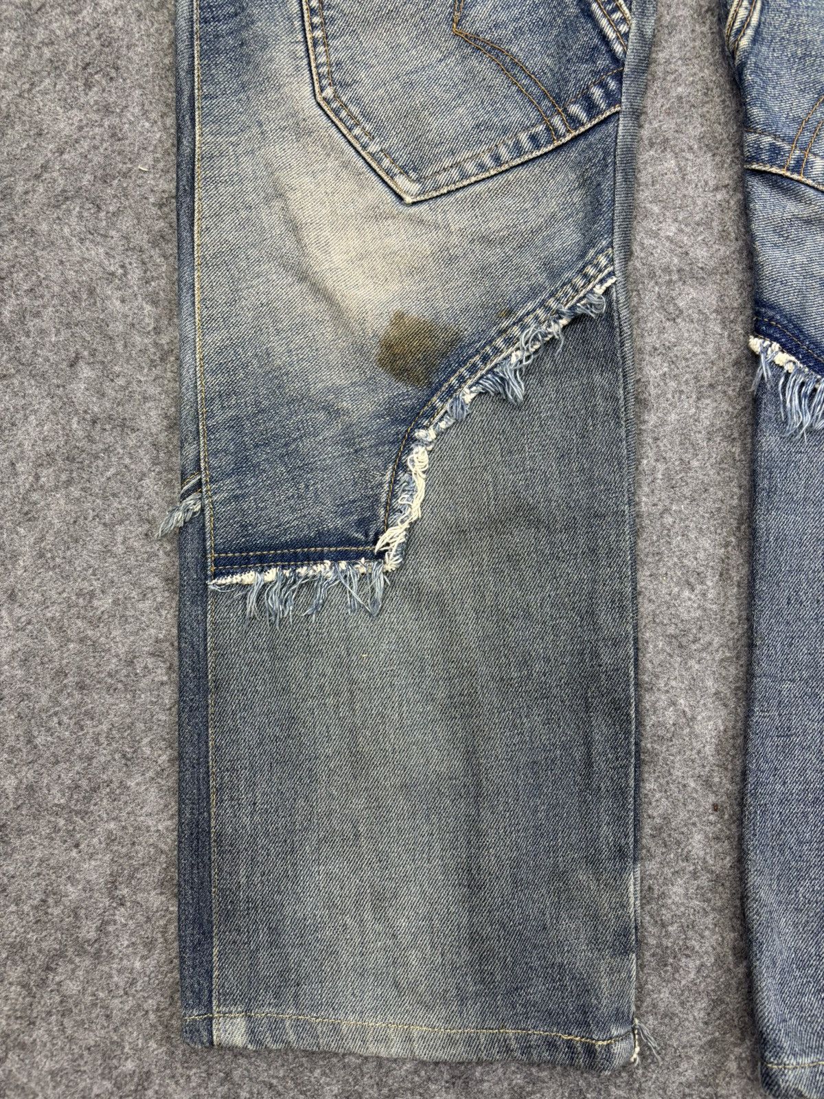 20471120 Archival AW2000 20471120 PAPER RECYCLED DENIM F773 Size US 32 / EU 48 - 10 Thumbnail