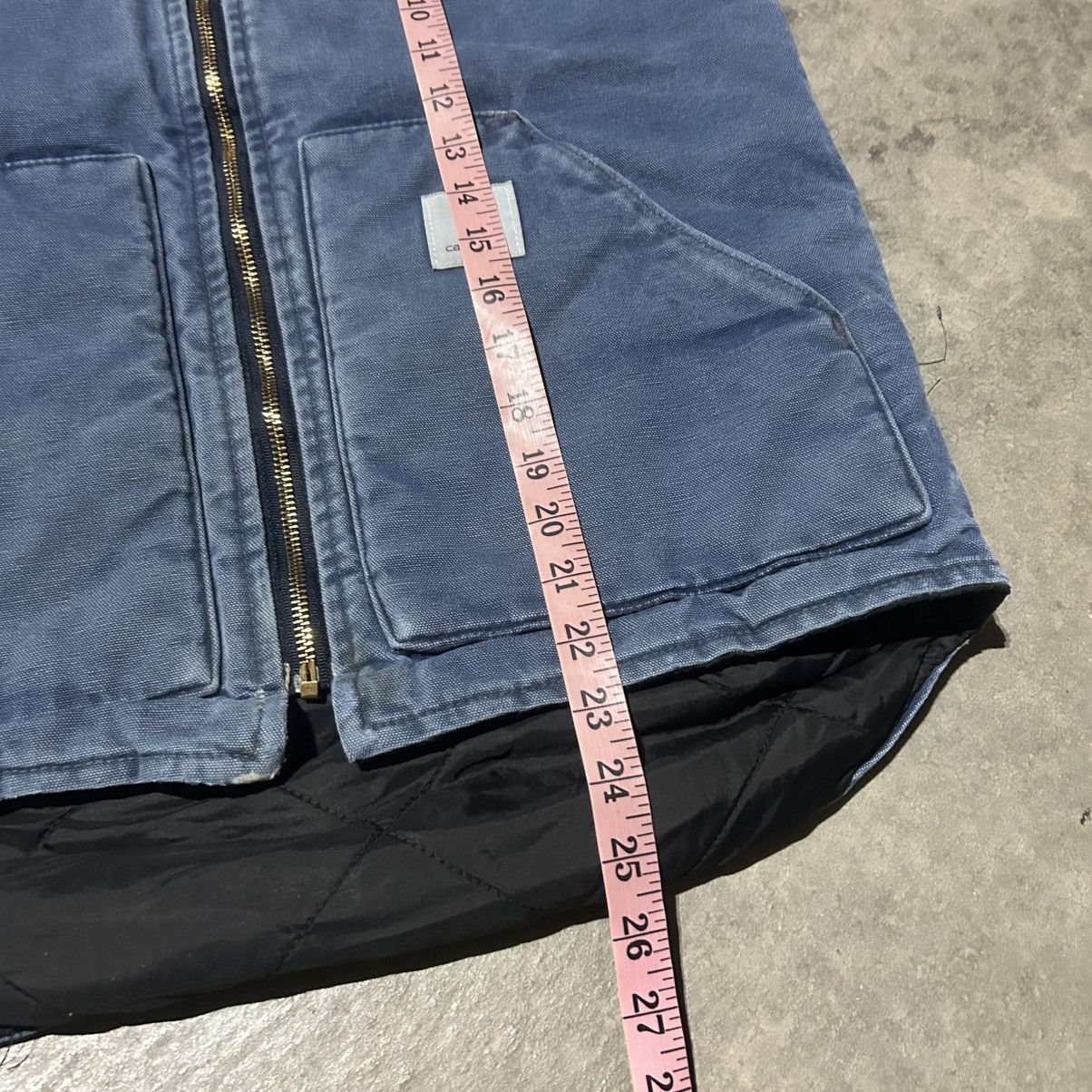 Carhartt 90s Carhartt rare blue vest sz medium Size US M / EU 48-50 / 2 - 7 Thumbnail