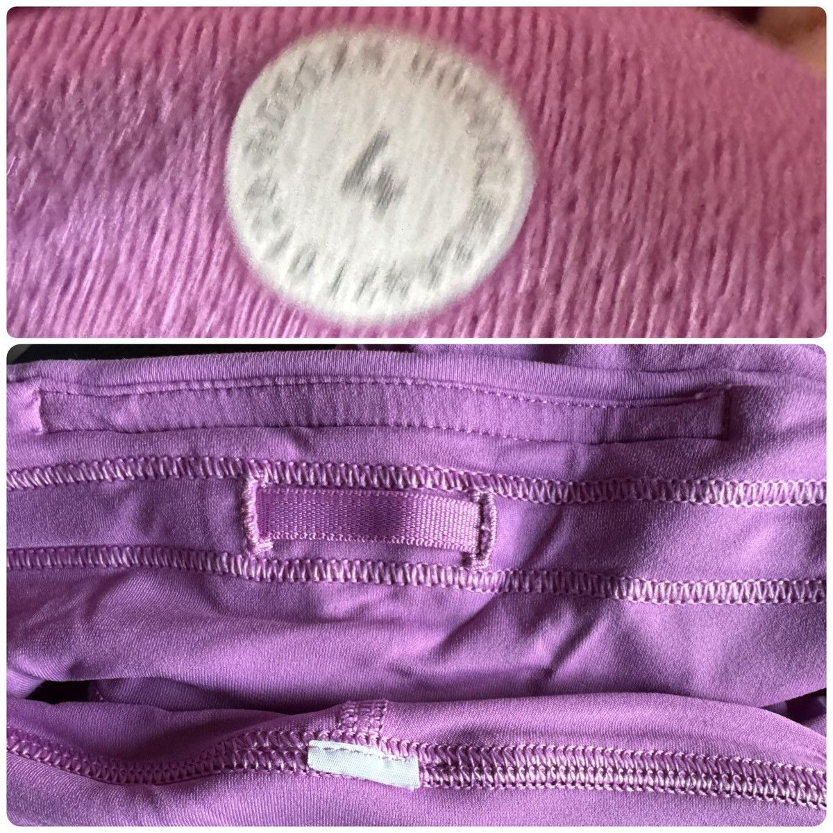 Lululemon RARE Lululemon Pace Rival Skirt Skort Purple Sz.4 Tall Size 27" / US 4 / IT 40 - 10 Thumbnail