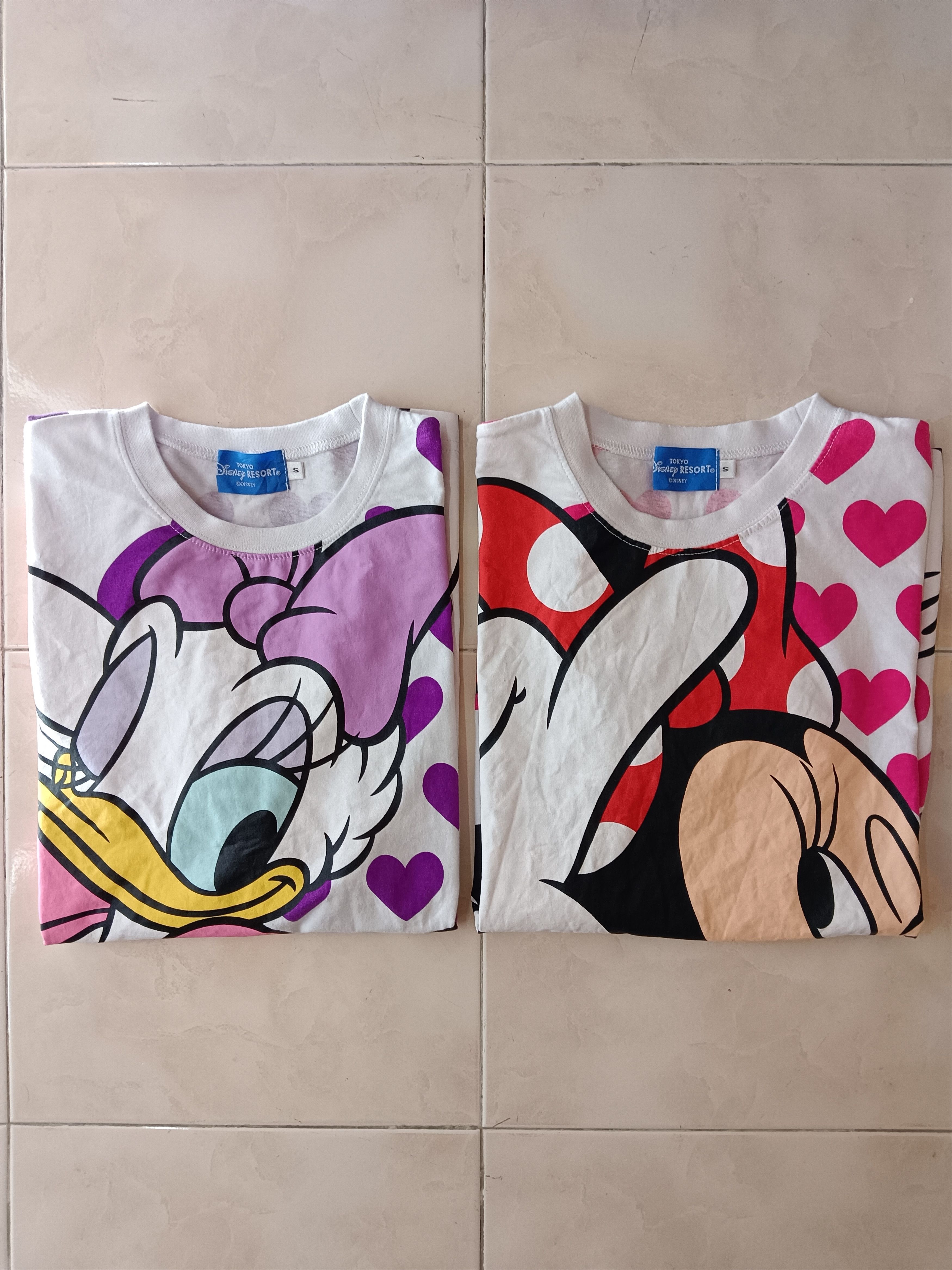 Disney × Vintage Lot Minnie Mouse Daisy Duck Full Print All Over Print Shirt Size S / US 4 / IT 40 - 1 Thumbnail