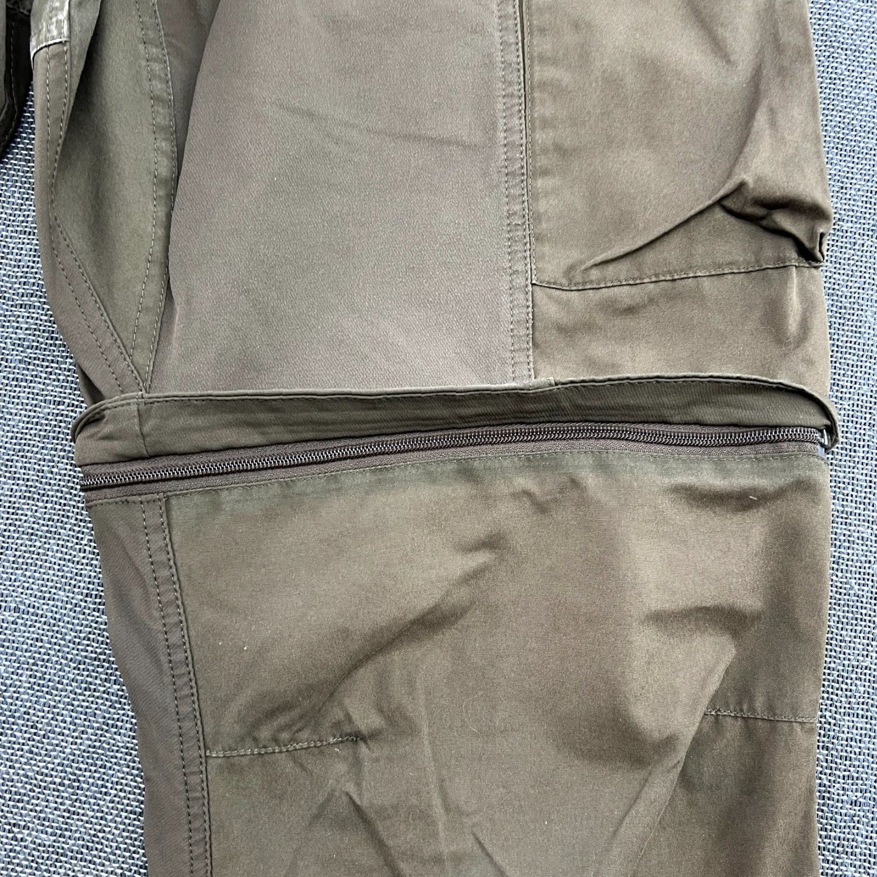 Vintage Fjällräven Abisko Zip Off Trousers Mens Pants EU 52 Outdoor G-1000 Brown Track Pants Mens EU 52 Brown Size US 36 / EU 52 - 5 Thumbnail