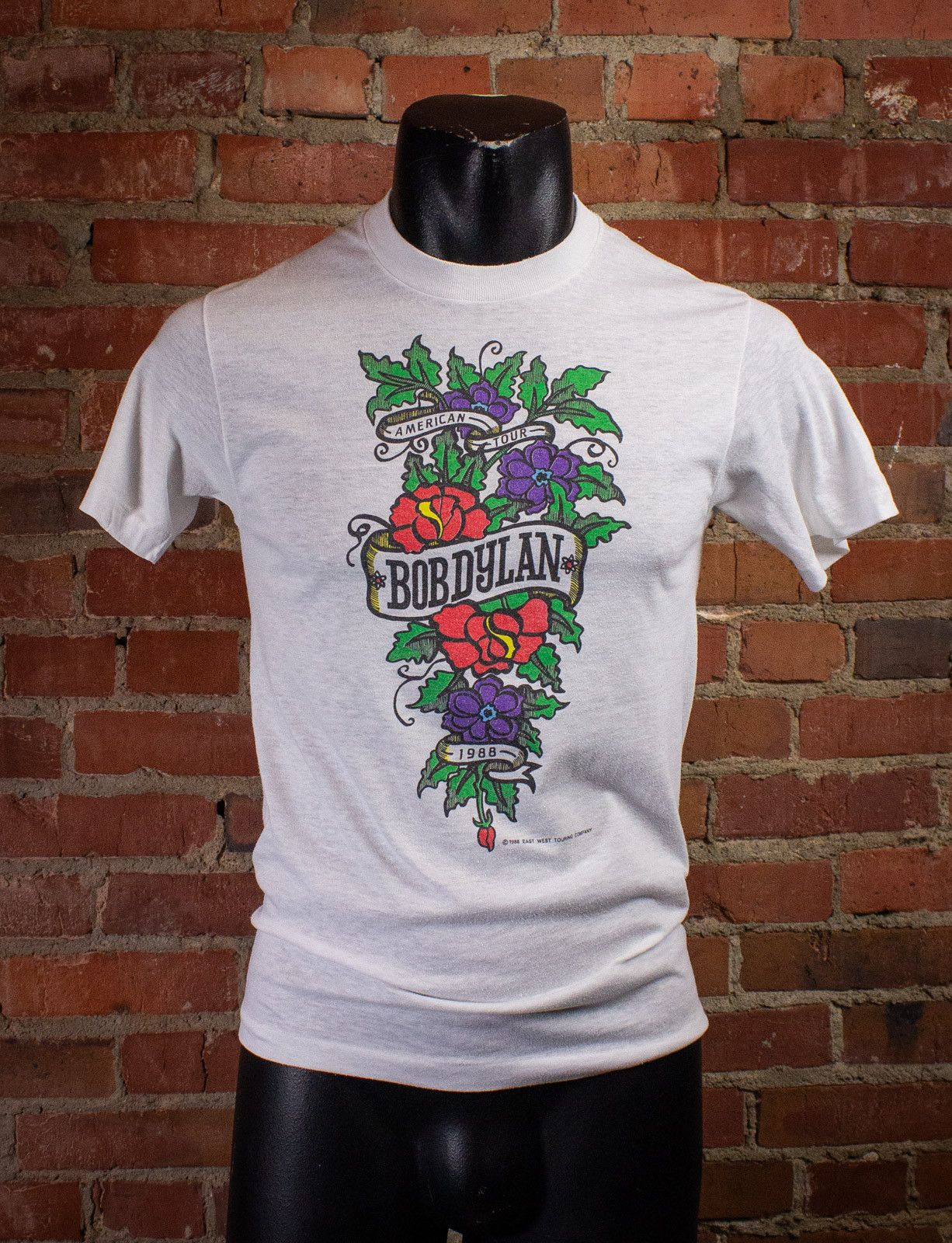 Vintage Vintage Bob Dylan Statues Made of Matchsticks t Shirt 1988