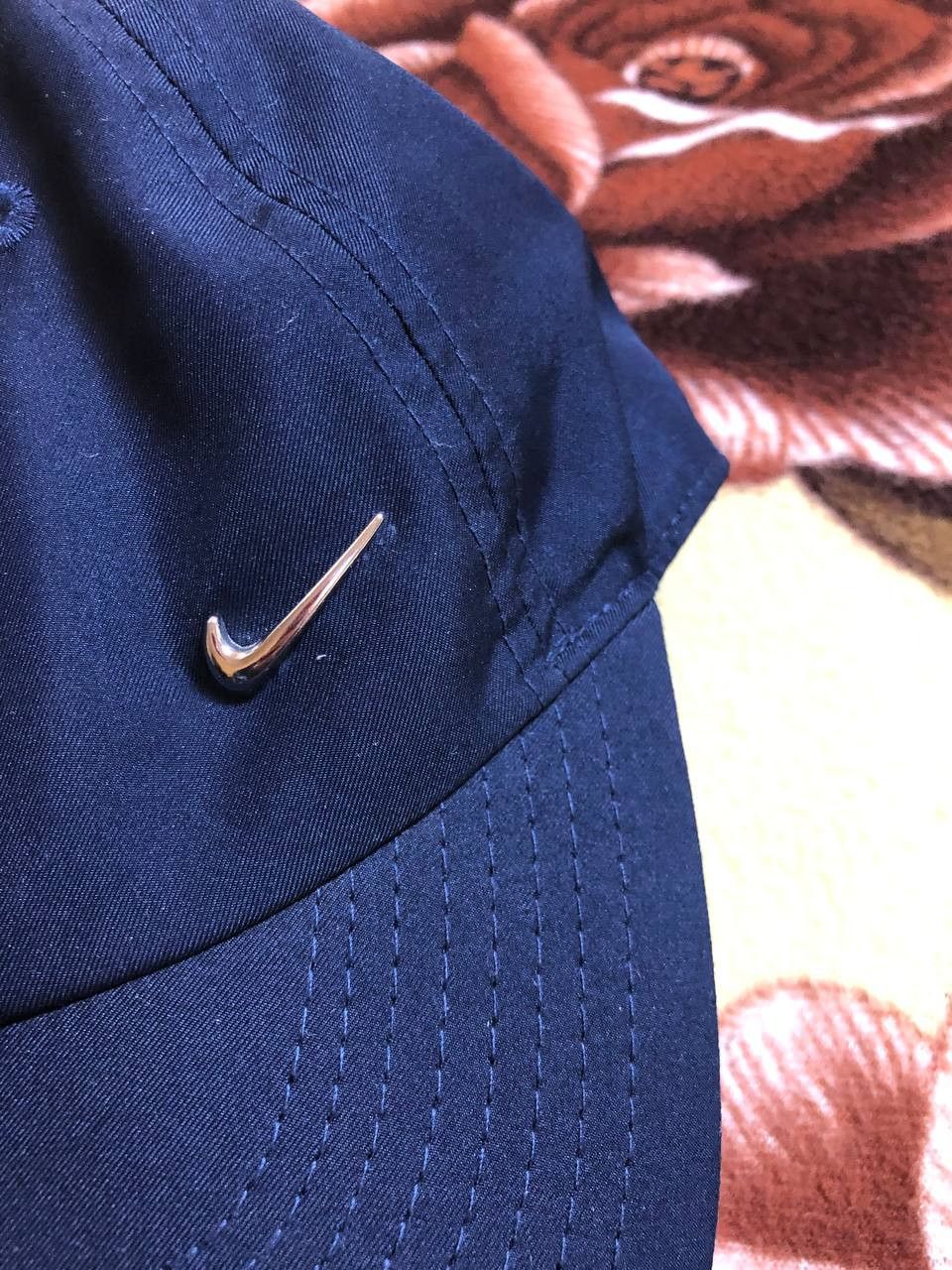 Nike Vintage Nike Swoosh Cotton Baseball Cap Size ONE SIZE - 5 Thumbnail