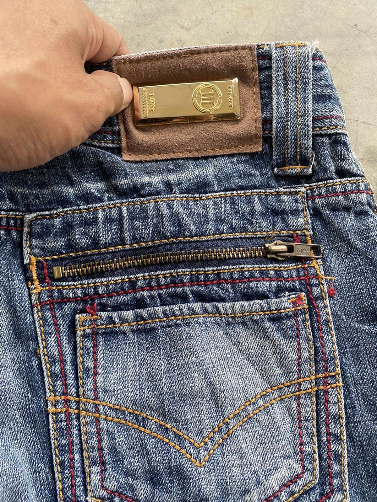 If Six Was Nine × Japanese Brand × Tornado Mart Baggy Jeans Japanese LB-03 Low Rise Ballon Style Size US 31 - 13 Thumbnail