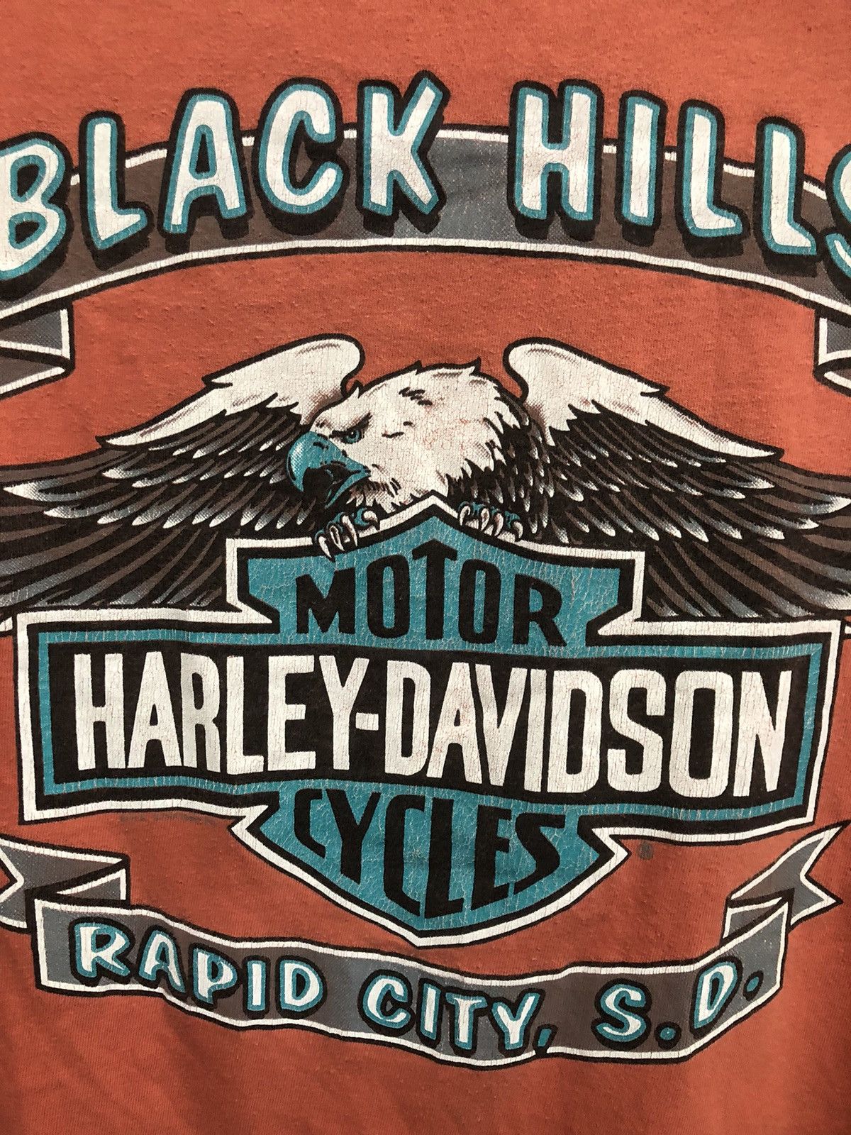 Harley Davidson × Vintage Vintage 90s Harley Davidson Sturgis Black Hills Size US L / EU 52-54 / 3 - 13 Thumbnail
