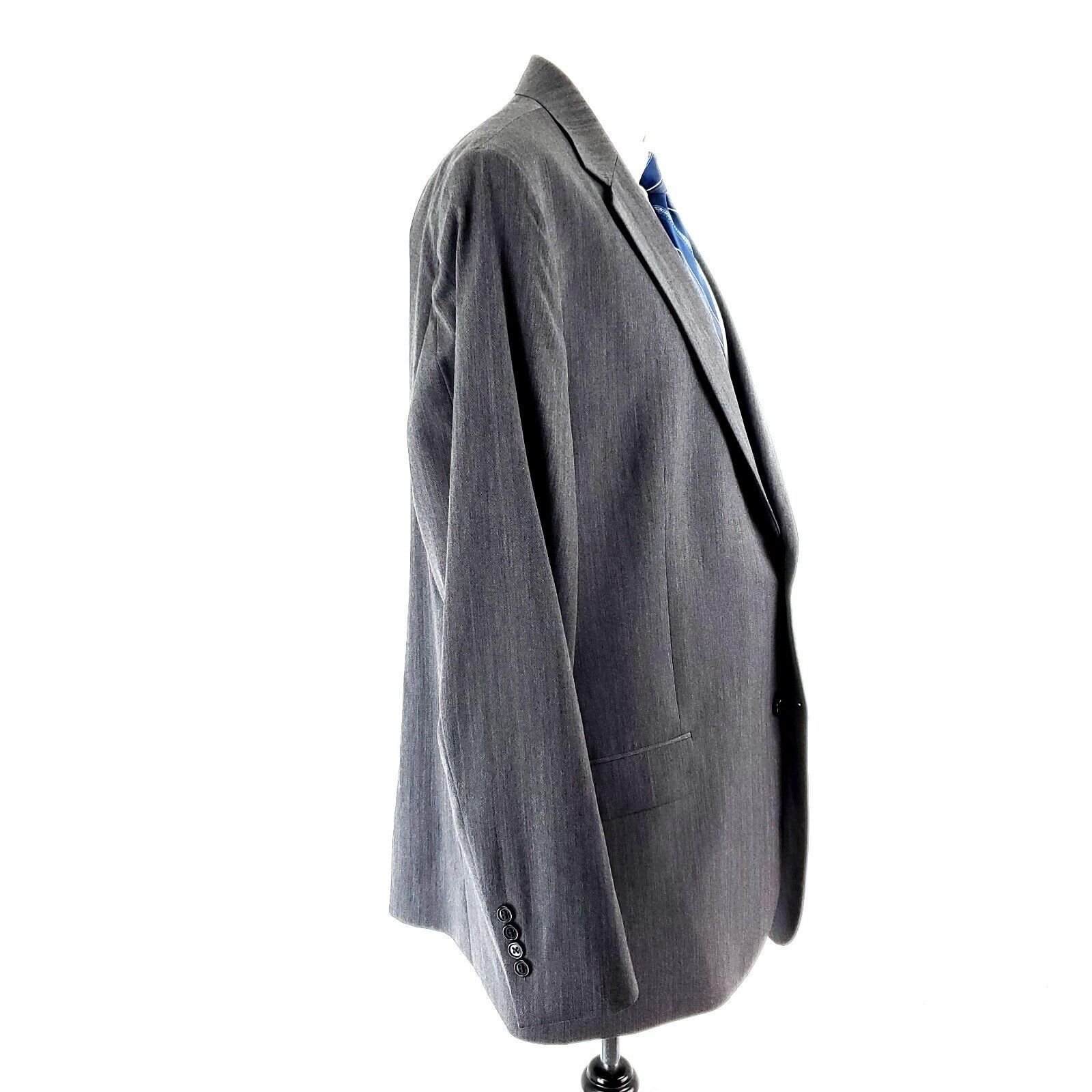 Jos. A. Bank Jos A Bank Signature Wool 2 Button 2 Piece Suit 46L Gray Her Size 46L - 7 Thumbnail