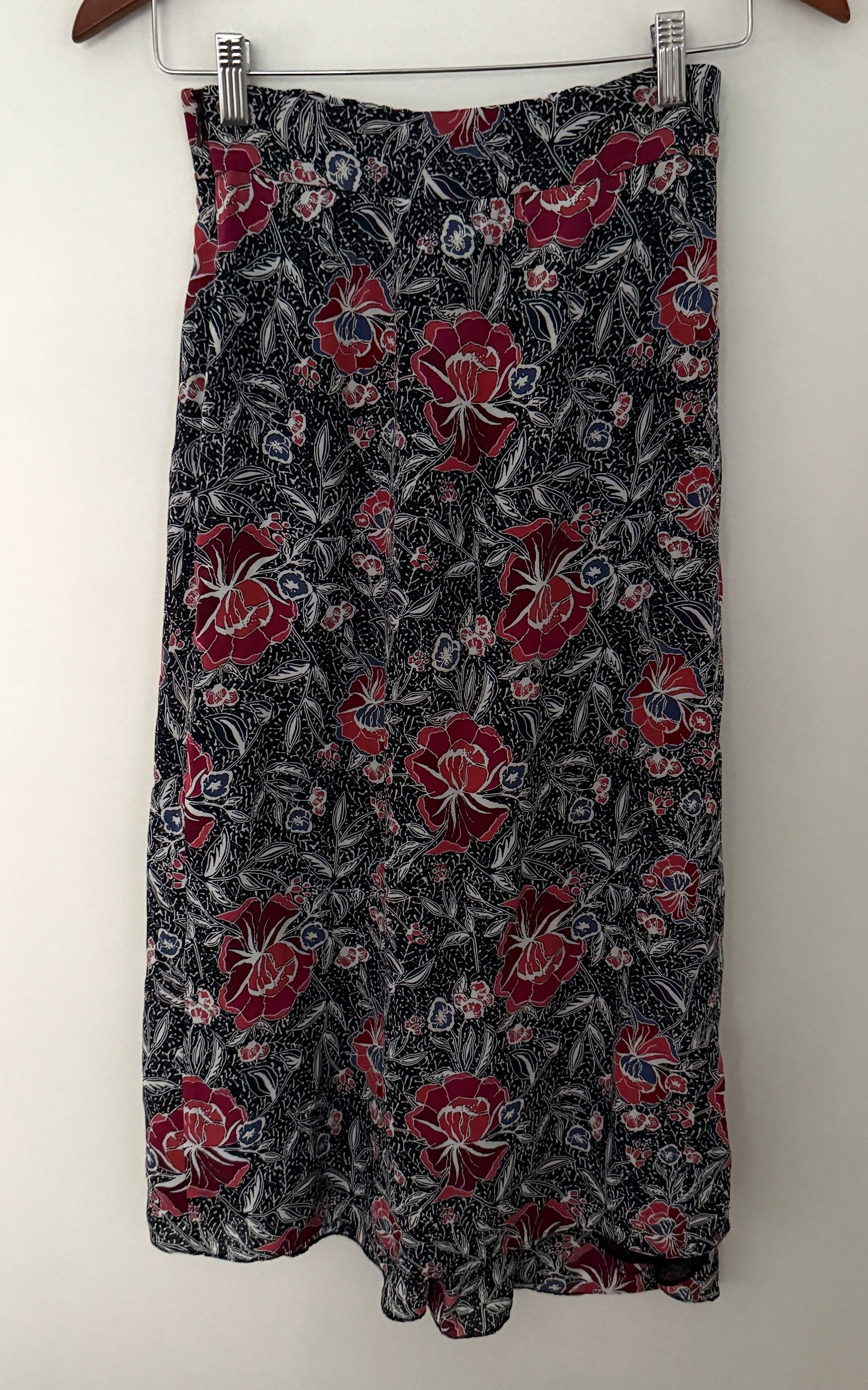 Isabel Marant Etoile Etoile Isabel Marant Yeba Floral Black Skirt Size 25" / US 0 / IT 36 - 3 Thumbnail
