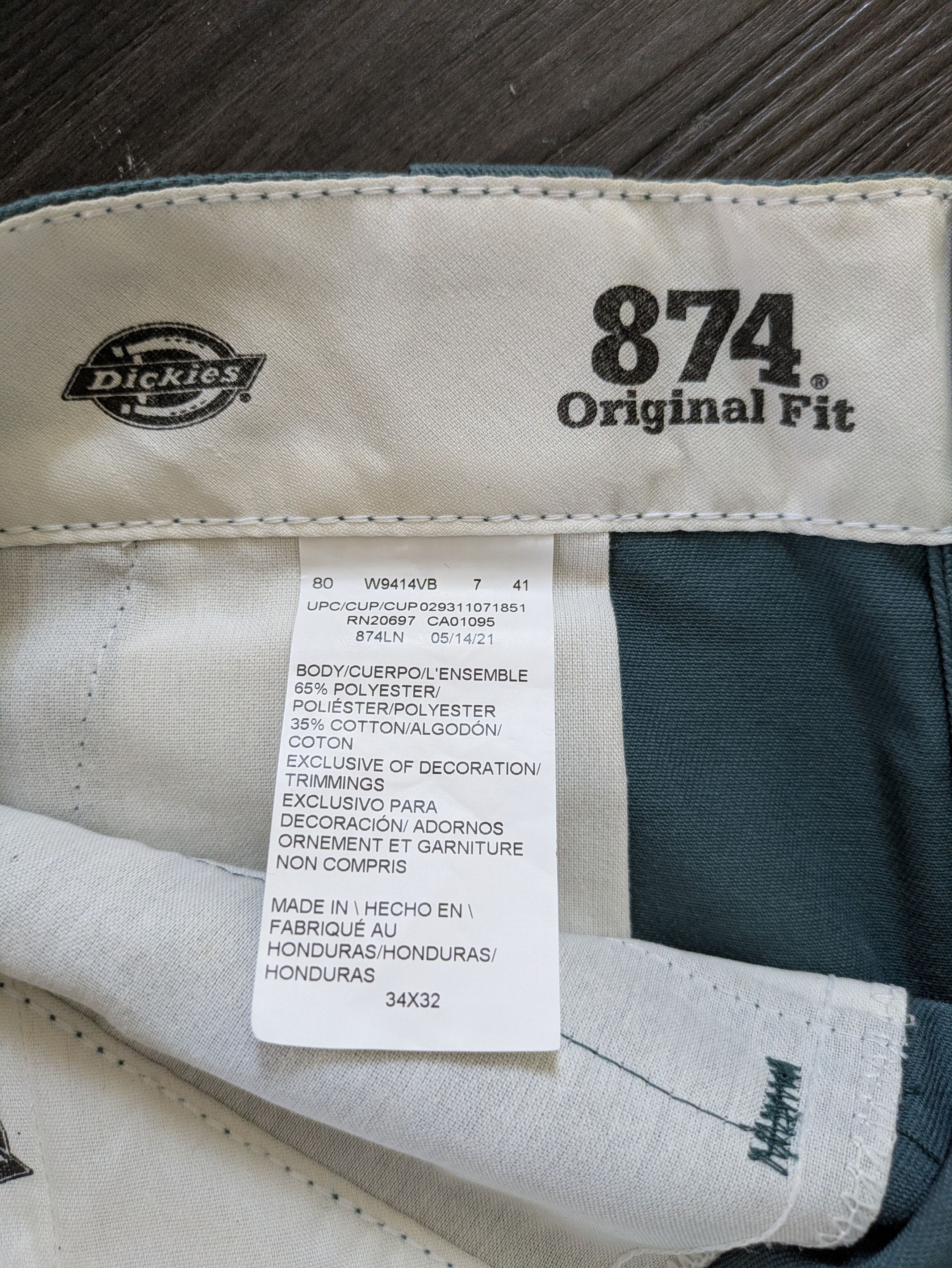 Dickies Dickies 874 Original Fit Size US 34 / EU 50 - 3 Thumbnail