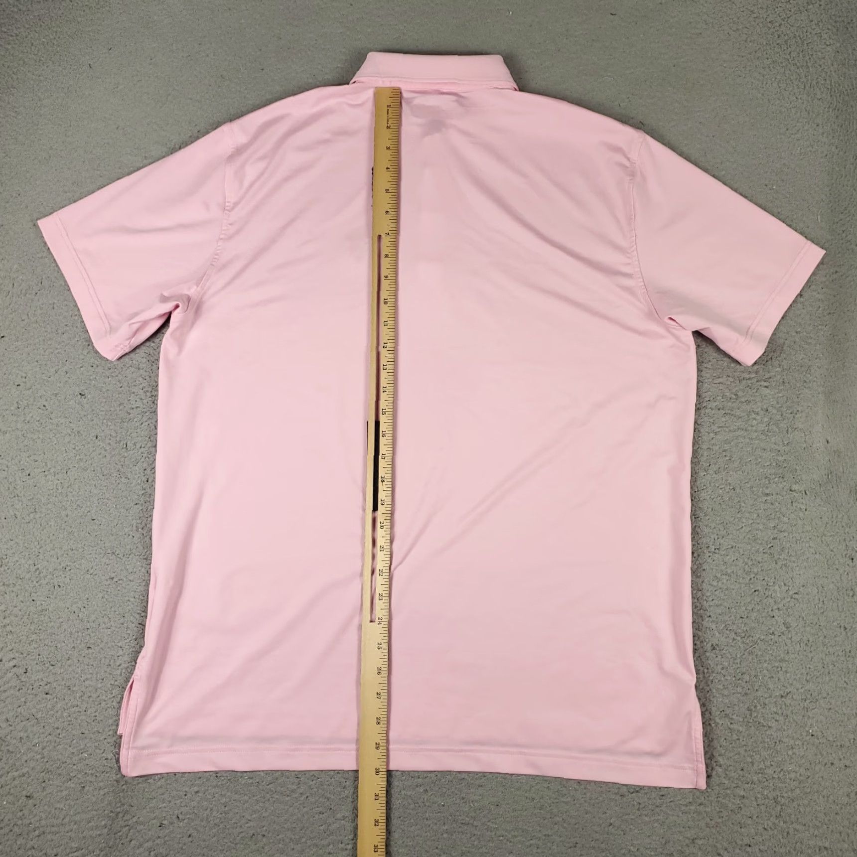 Peter Millar Peter Millar Polo Shirt Mens Large Pink Short Sleeve Polo Shirt Classic Modern Preppy Sports Golf Casual Button Logo Size US L / EU 52-54 / 3 - 4 Thumbnail