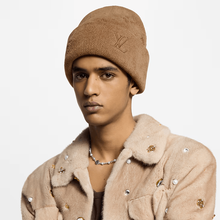 Louis Vuitton LV Crush Monogram Beanie Size ONE SIZE - 5 Thumbnail
