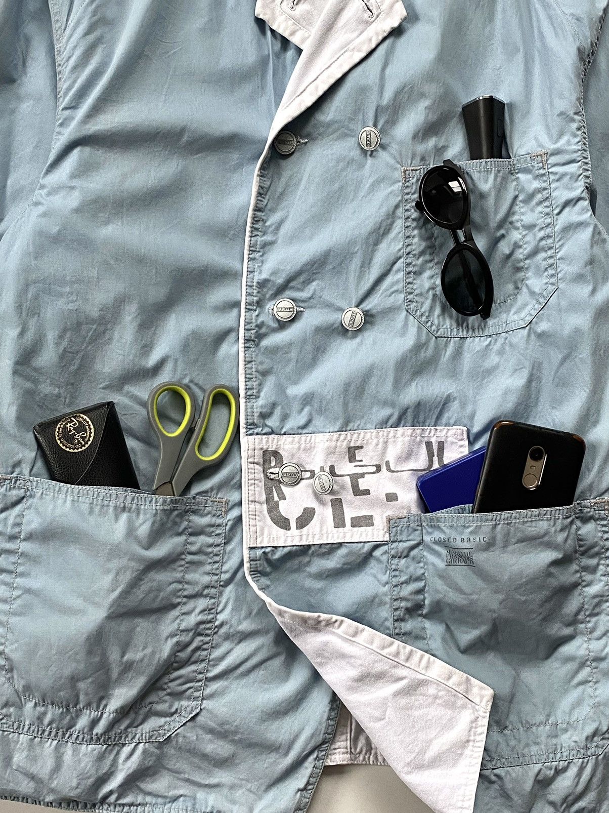 Marithe + Francois Girbaud 🔥Archive Marithe Francois Girbaud Reverersible Work Jacket Size US L / EU 52-54 / 3 - 4 Thumbnail