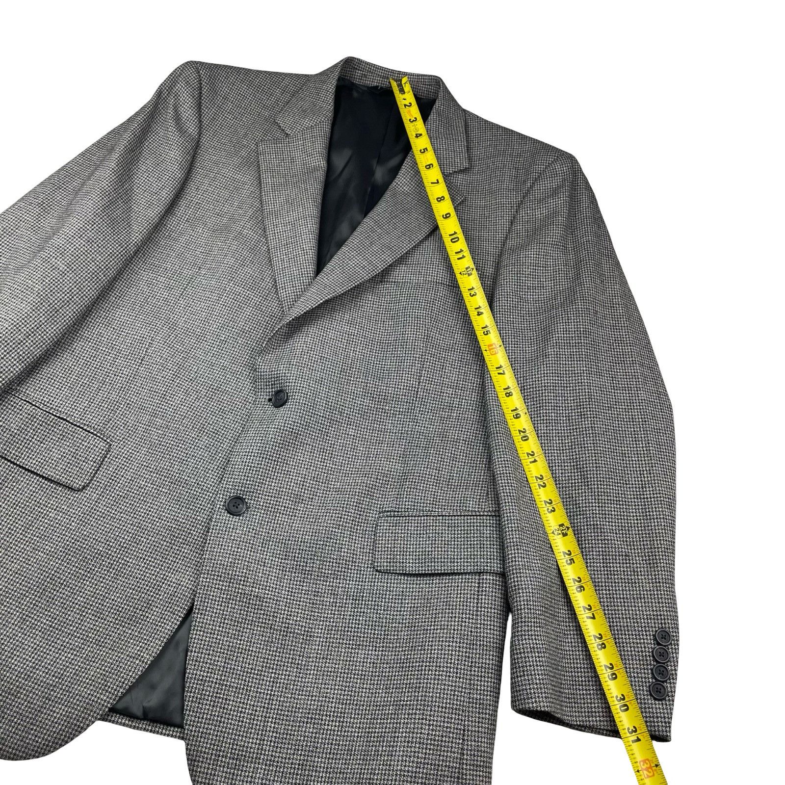 Joseph Abboud Jos. A. Bank Men's 100% Wool 2-Button Blazer Gray/Purple Hou Size 42R - 12 Thumbnail