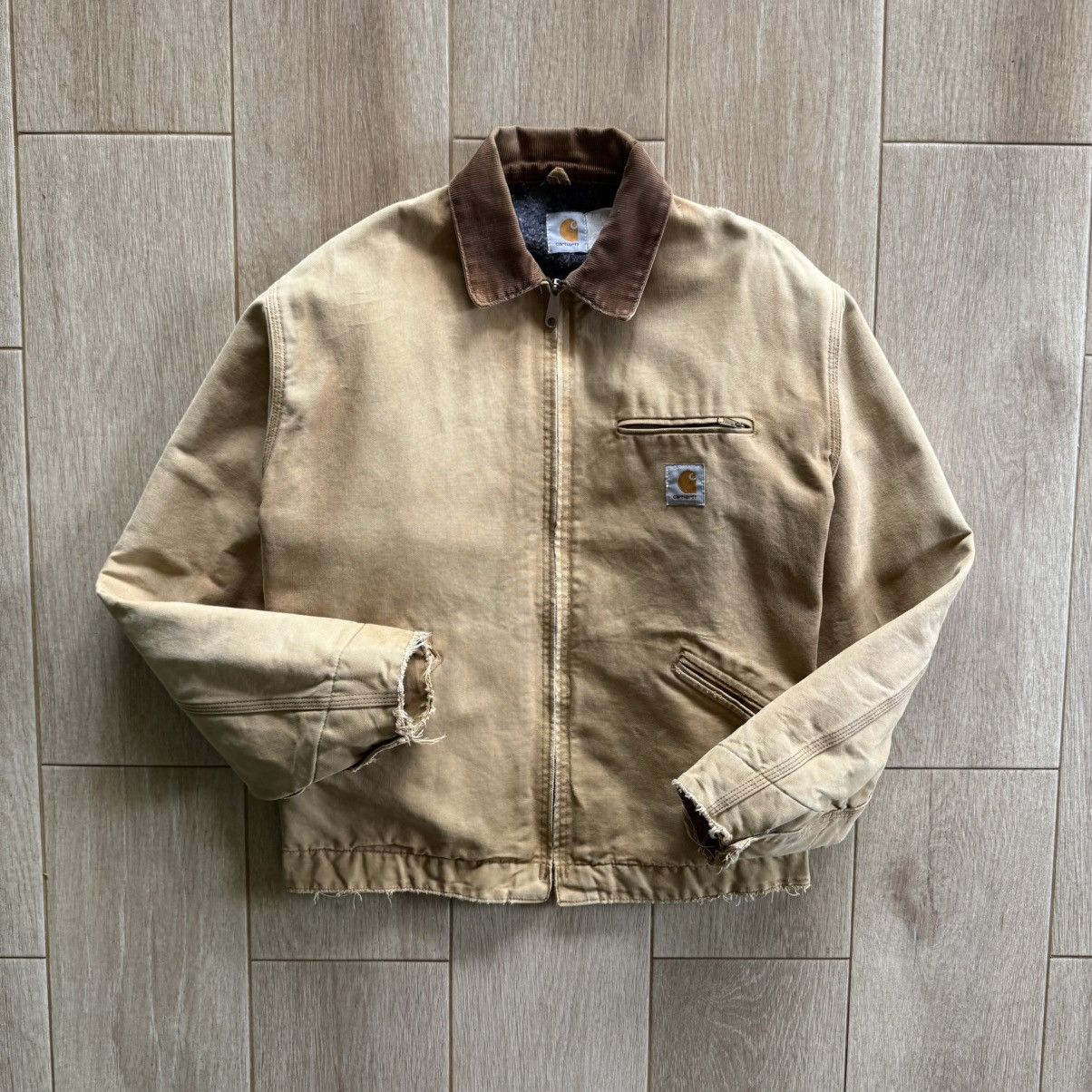 Carhartt 6BLJ0 – 90s Detroit Carhartt Jacket Size US XL / EU 56 / 4 - 2 Thumbnail