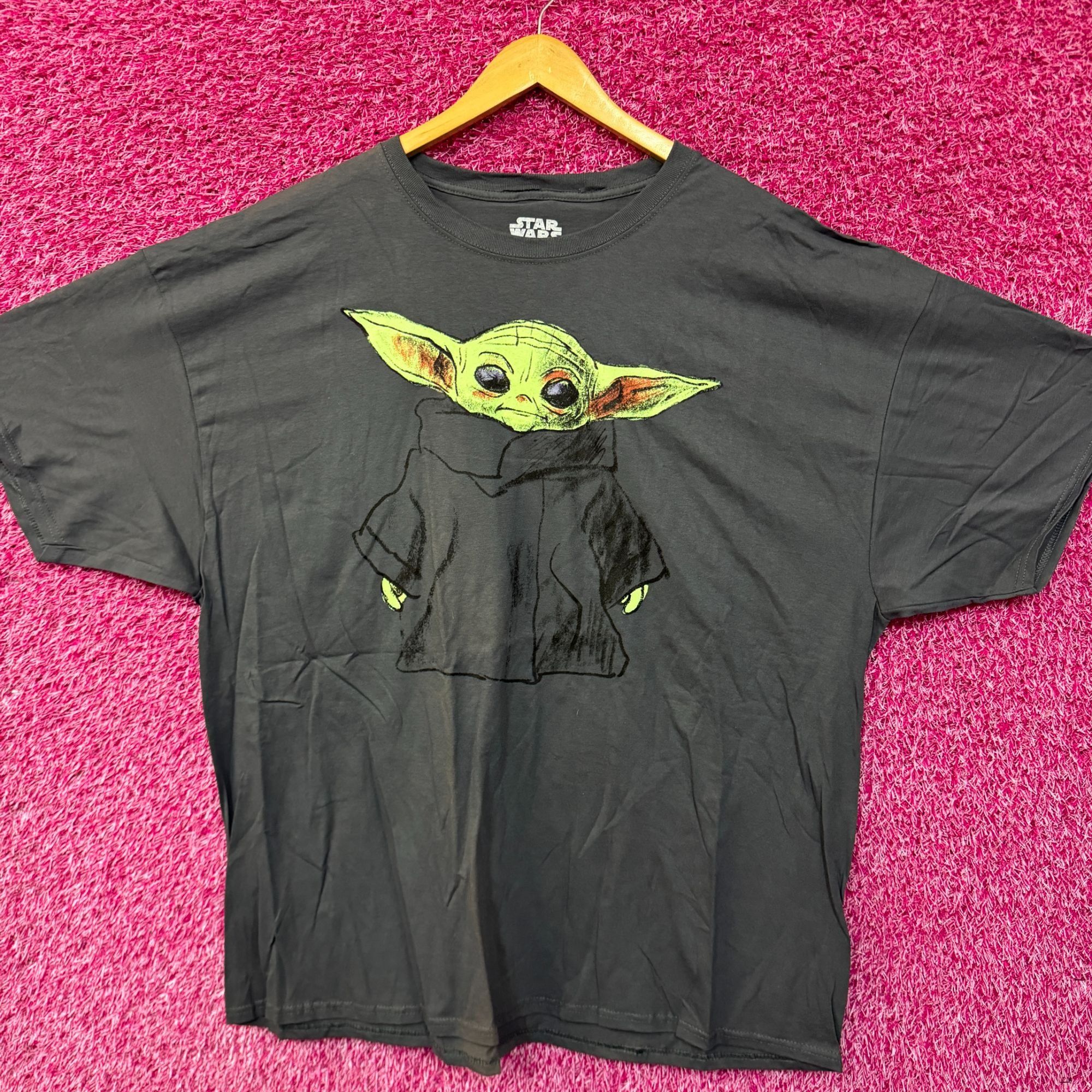 Star Wars Grogu Doodle The Mandalorian Star Wars Tshirt Size 3XL Size US XXL / EU 58 / 5 - 1 Thumbnail