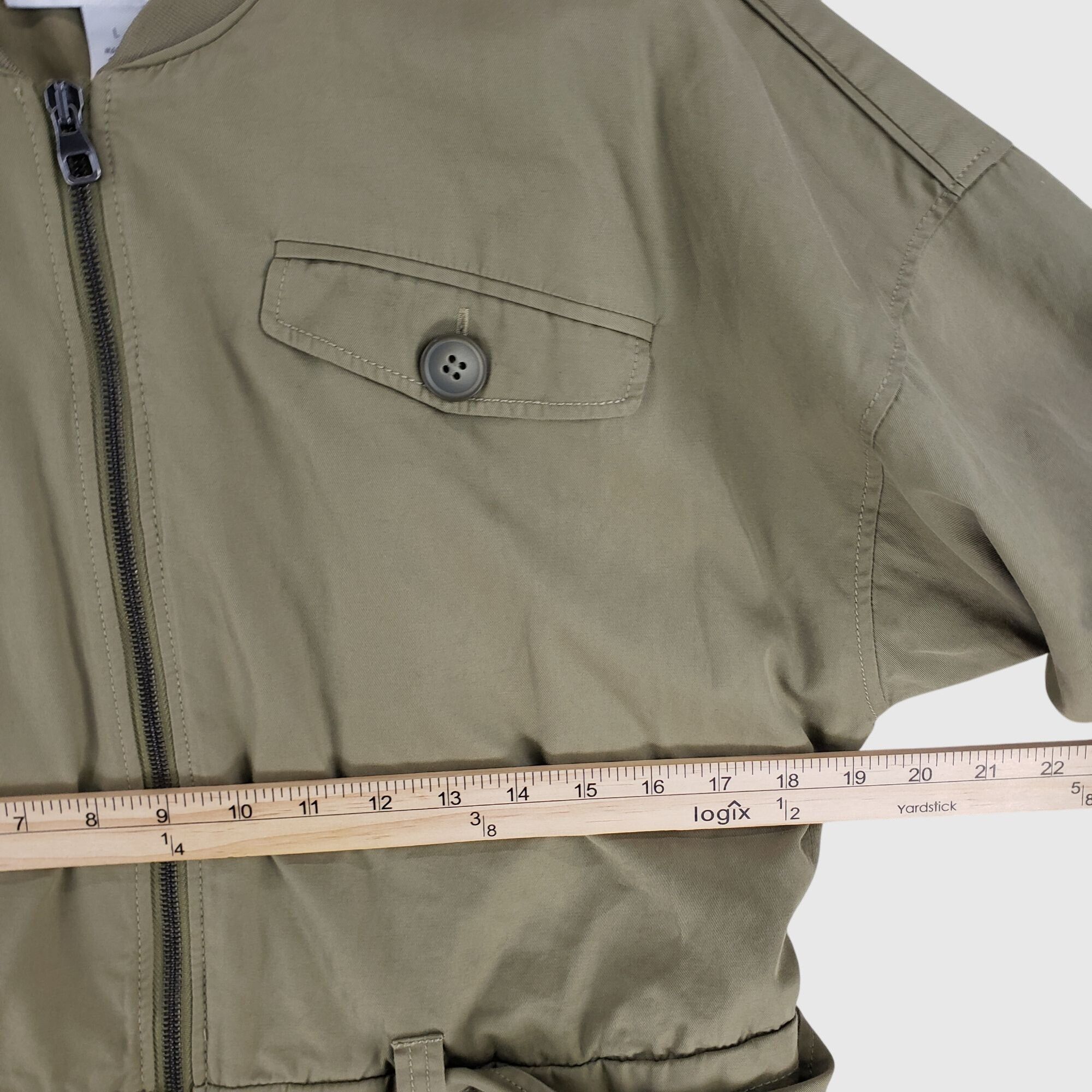 Nordstrom Nordstrom Signature Women’s Utility Belted Jacket Size L Size L / US 10 / IT 46 - 6 Thumbnail