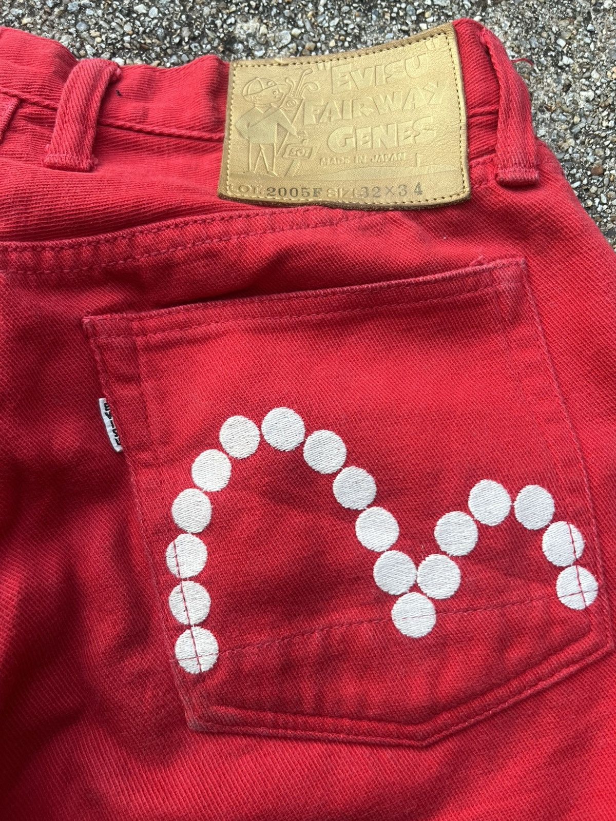 Evisu Evisu Embroidered Logo Denim 30 Size Size US 30 / EU 46 - 4 Thumbnail