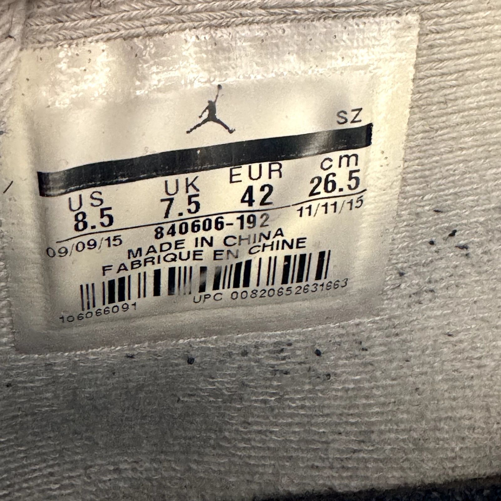 Jordan Brand × Nike Size 8.5 - Nike Air Jordan 4 Retro OG White Cement 2016 Size US 8.5 / EU 41-42 - 7 Thumbnail