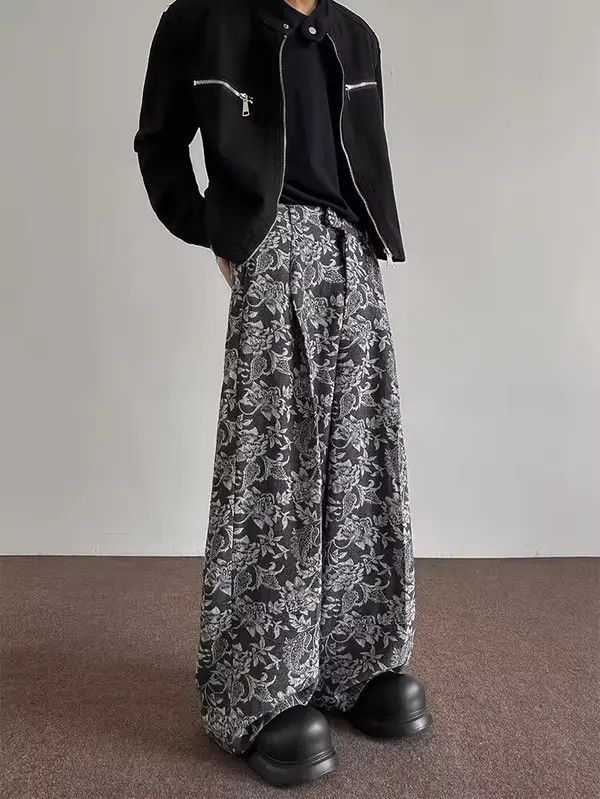 Japanese Brand Chiyuri x Mieko Flower Style Pant Size US 26 / EU 42 - 4 Thumbnail