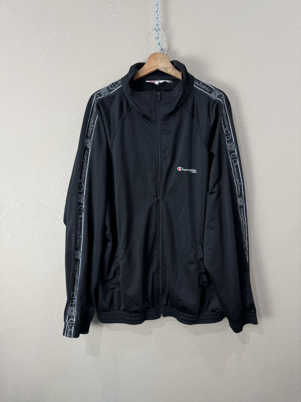 Champion Mens Champion USA Track Jacket Logo Size XL Size US XL / EU 56 / 4 - 1 Thumbnail