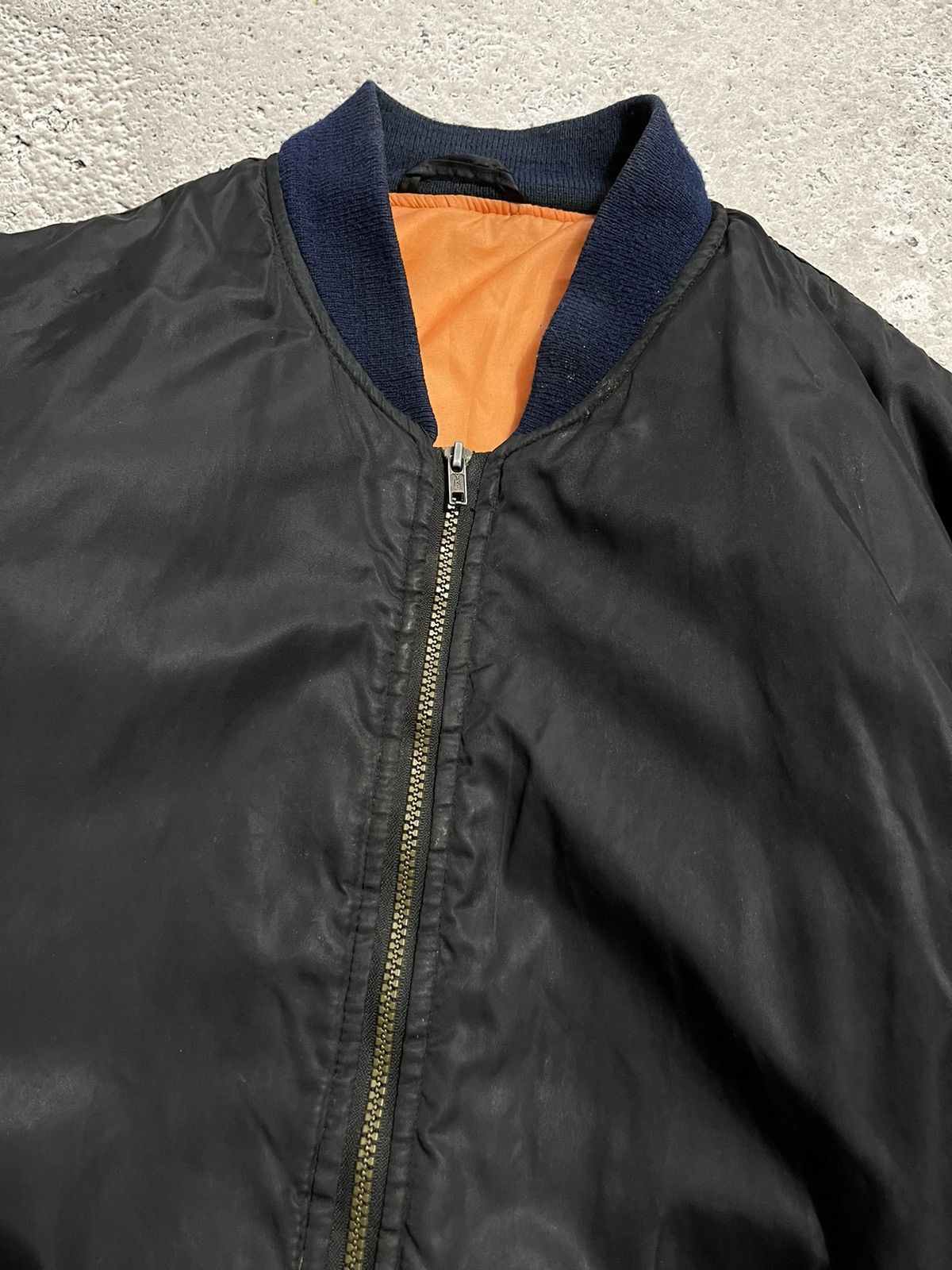 Japanese Brand × Vintage VINTAGE USA FLY MILITARY BOMBER JACKET 90’S Size US L / EU 52-54 / 3 - 5 Thumbnail
