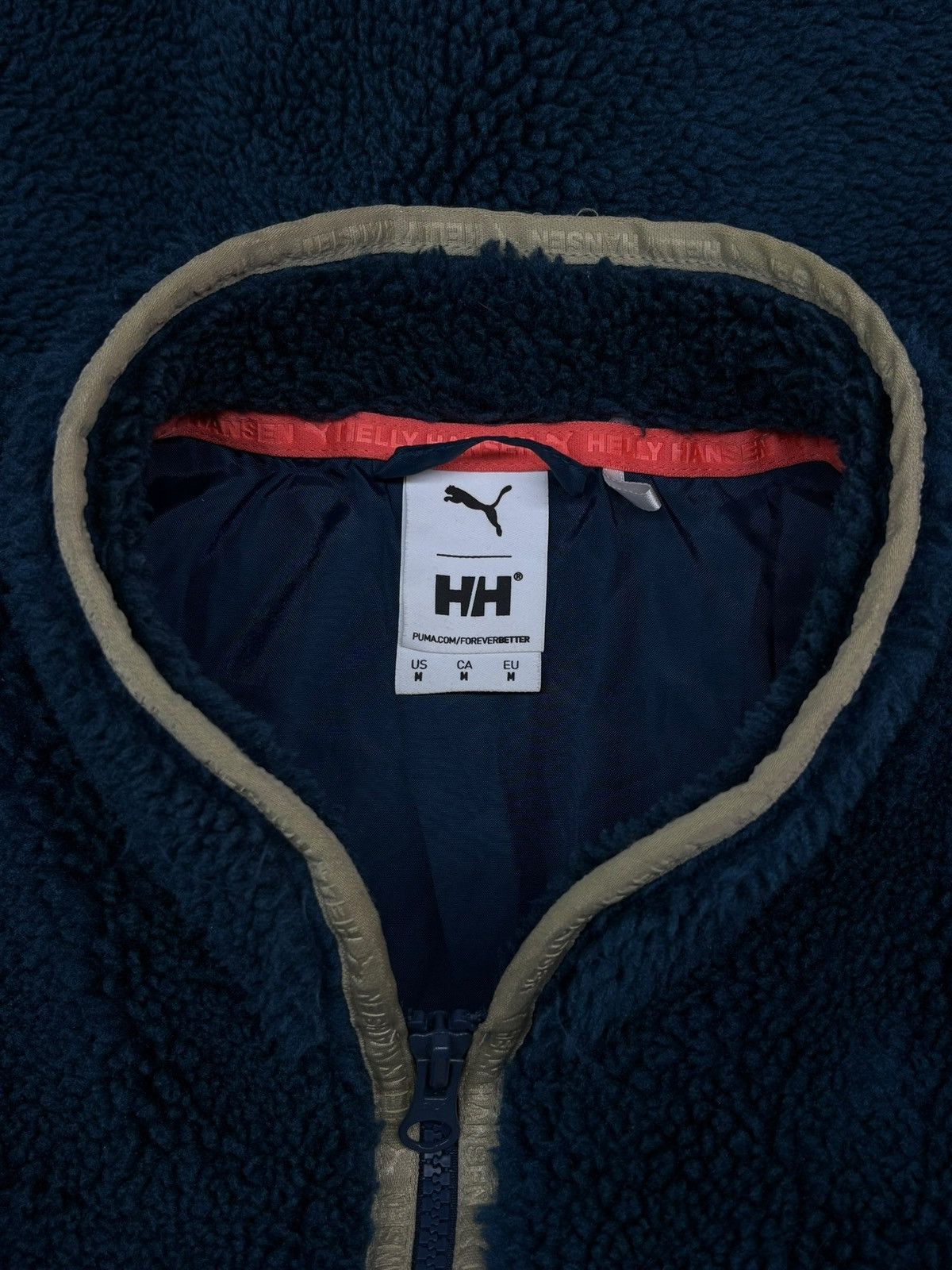 Puma Helly Hansen Sherpa Gilet Running Vest Jacket Blue Size US M / EU 48-50 / 2 - 14 Thumbnail