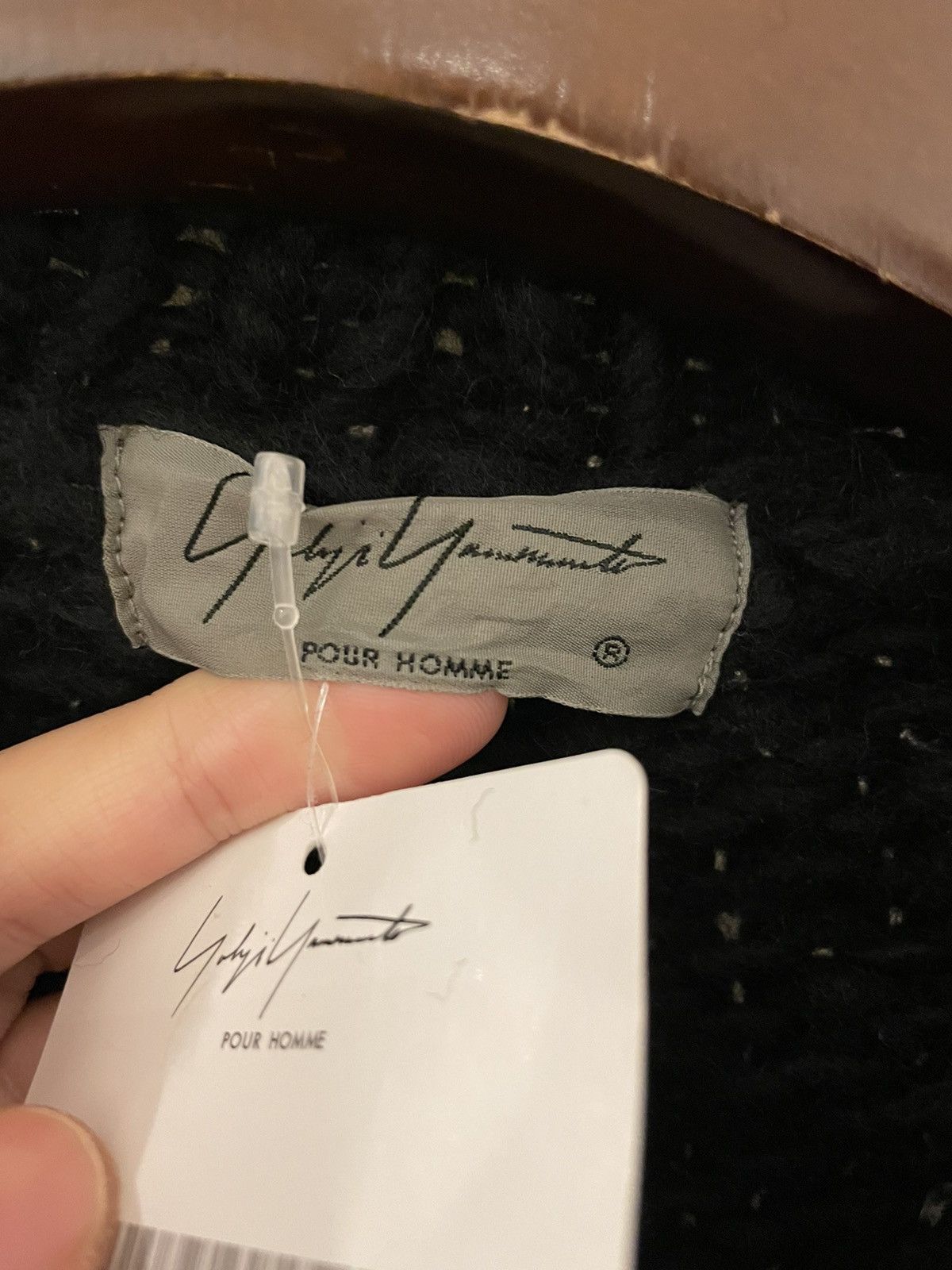 Yohji Yamamoto Yohji Yamamoto YYPH 20AW Destroyed Henley Knit Sweater Size US L / EU 52-54 / 3 - 4 Thumbnail