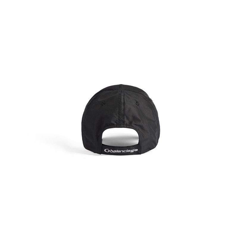 Balenciaga o1tr1nto0526 Size: OS / Perforated Trucker Hat / Cap Black Size ONE SIZE - 3 Thumbnail