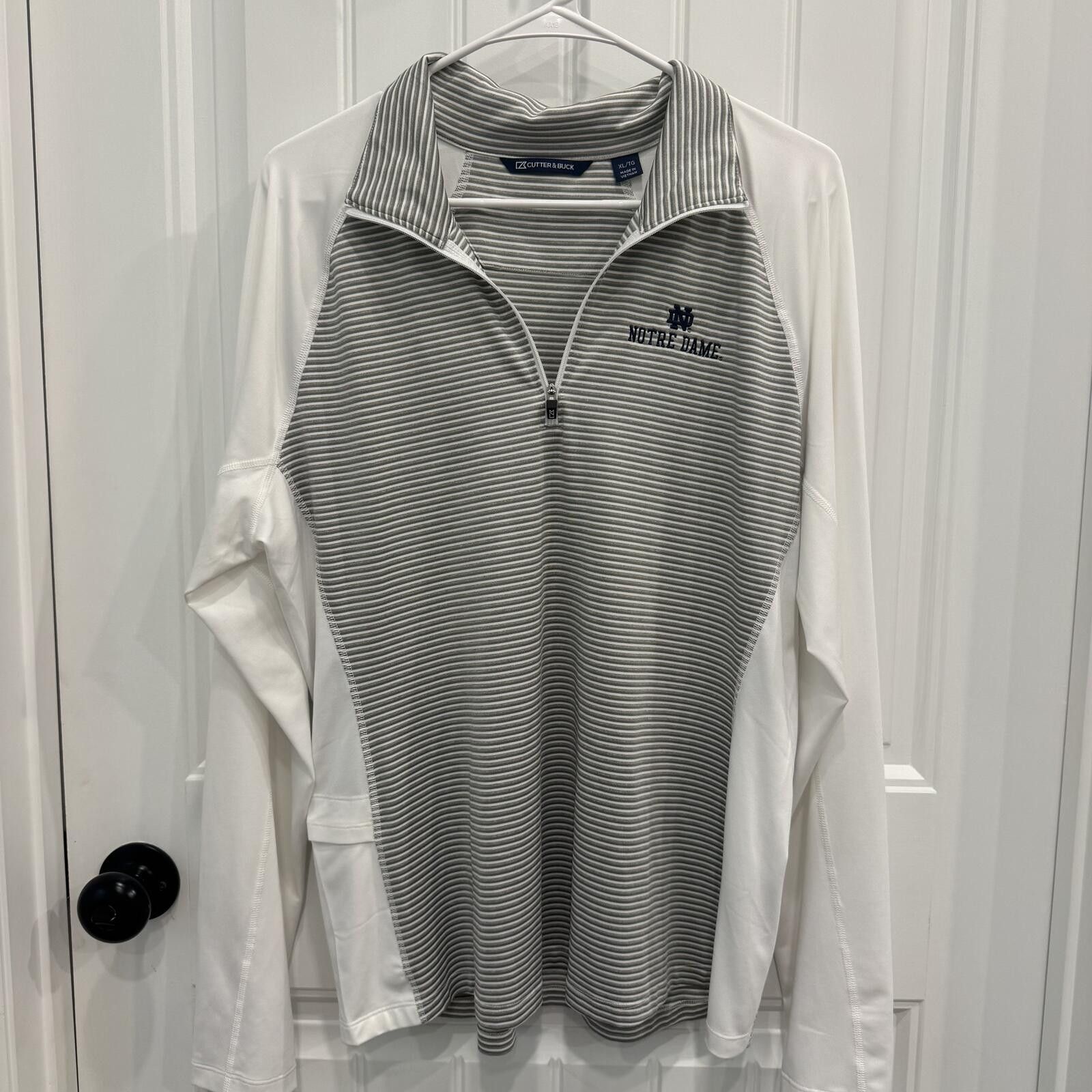 Cutter & Buck Womens's Cutter & Buck Embroidered Notre Dame Pullover - XL Size XL / US 12-14 / IT 48-50 - 2 Thumbnail