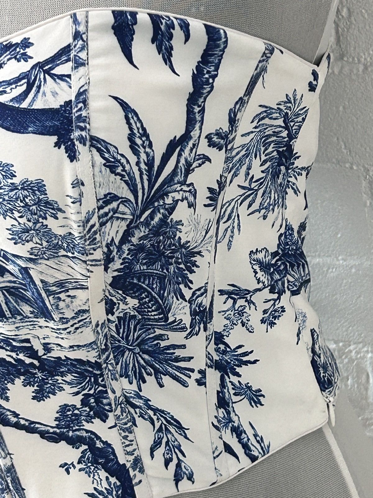 Other One-of-One Handcrafted Toile Corset Size S / US 4 / IT 40 - 3 Thumbnail