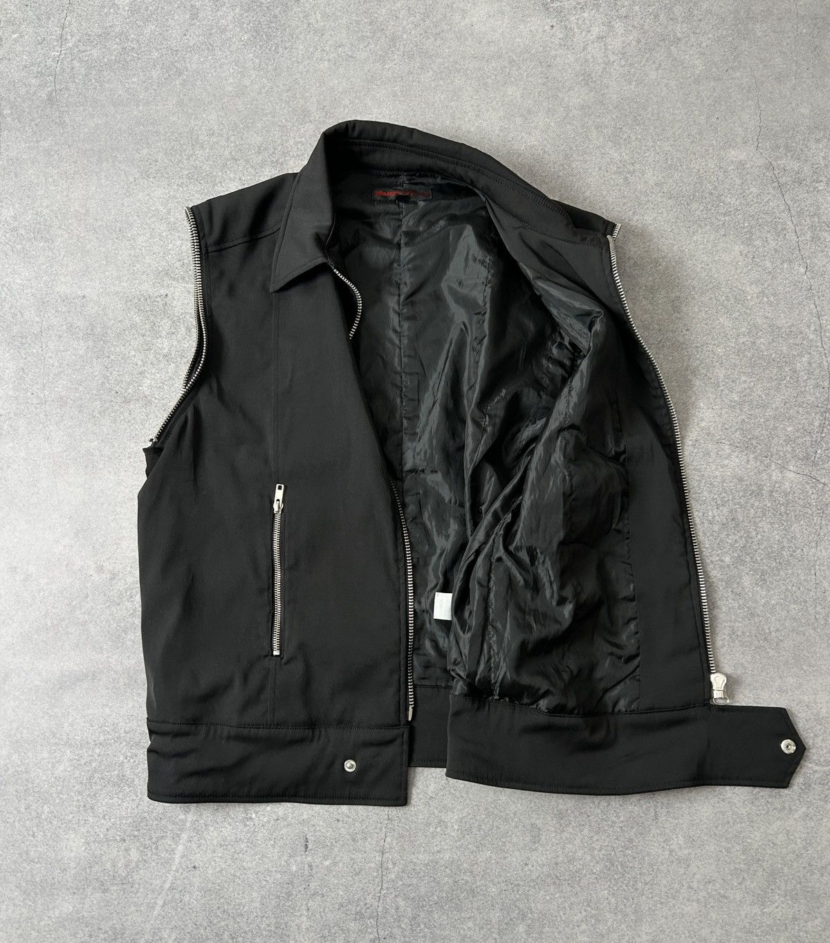 Japanese Brand Bonus Track archive 2-in-1 black Jacket Vest Zip-Off Sleeves Size US M / EU 48-50 / 2 - 3 Thumbnail