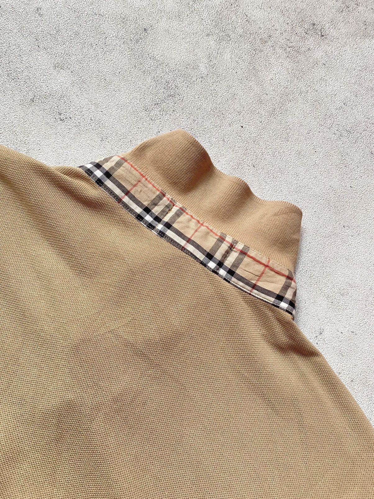 Burberry Vintage BURBERRYS Nova Check Longsleeve Polo Shirt Size US L / EU 52-54 / 3 - 8 Thumbnail