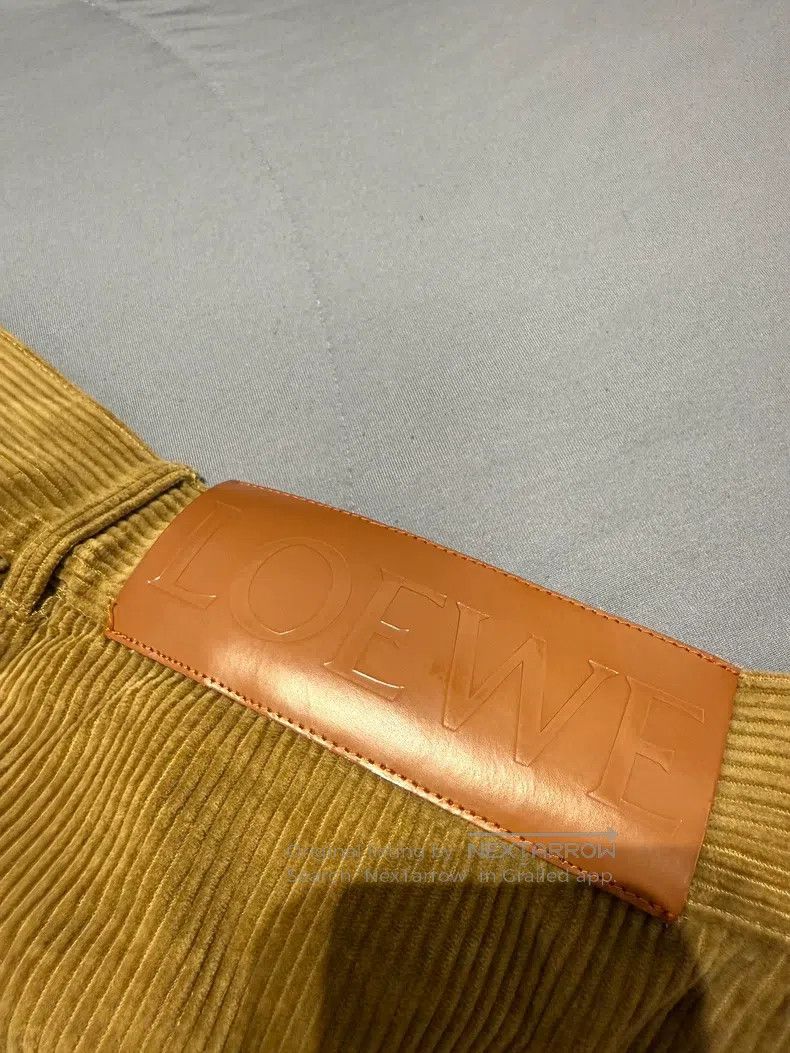 Loewe Loewe Men's Khaki Corduroy Pants Size US 34 / EU 50 - 8 Thumbnail