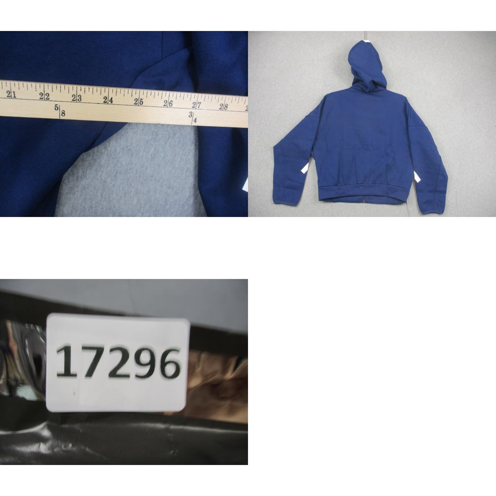 Adidas Adidas Hoodie Womens Small Navy Blue White W Z.N.E. FZ Full Zip Sportswear JI9343 Size S / US 4 / IT 40 - 8 Thumbnail