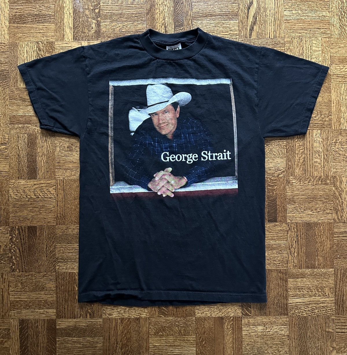 VINTAGE GEORGE STRAIT SHIRT LARGE L MENS 1999 TOUR COUNTRY BAND TEE buy DIXIE MCGRAW