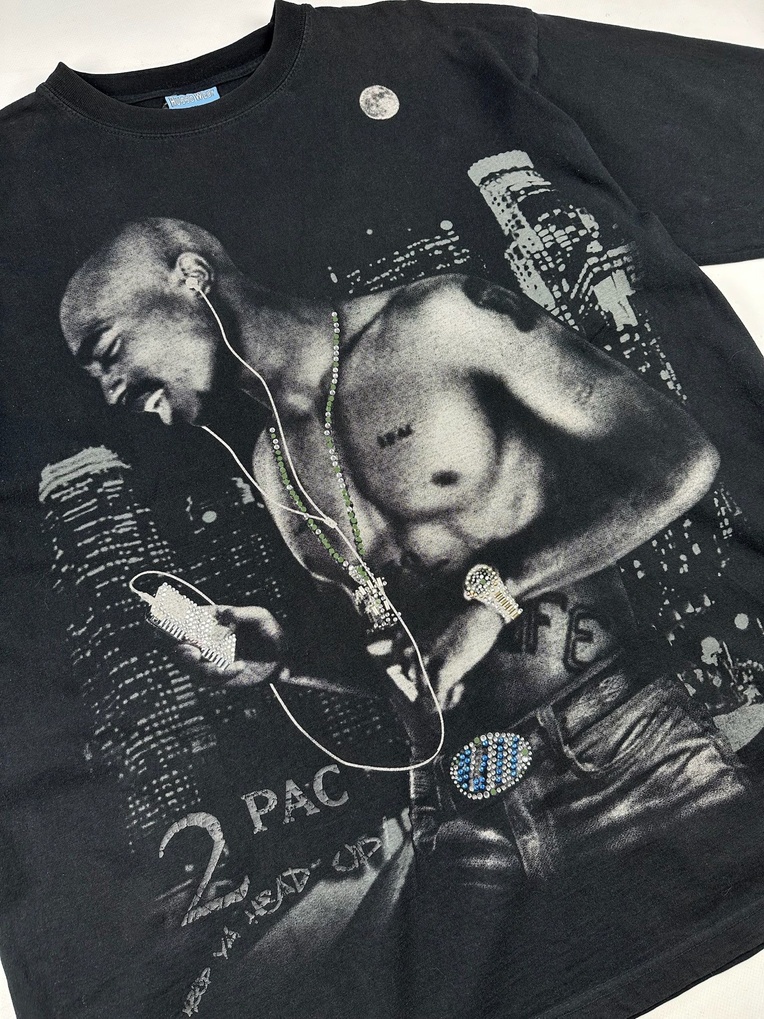 Rap Tees Vintage Tupac Tee 2pac AOP Size US XL / EU 56 / 4 - 4 Thumbnail